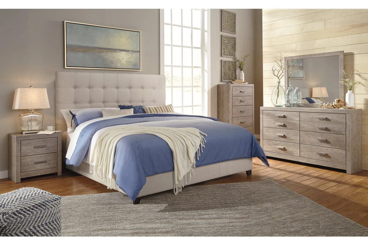 Dolante Beige King Upholstered Bed - Image 8