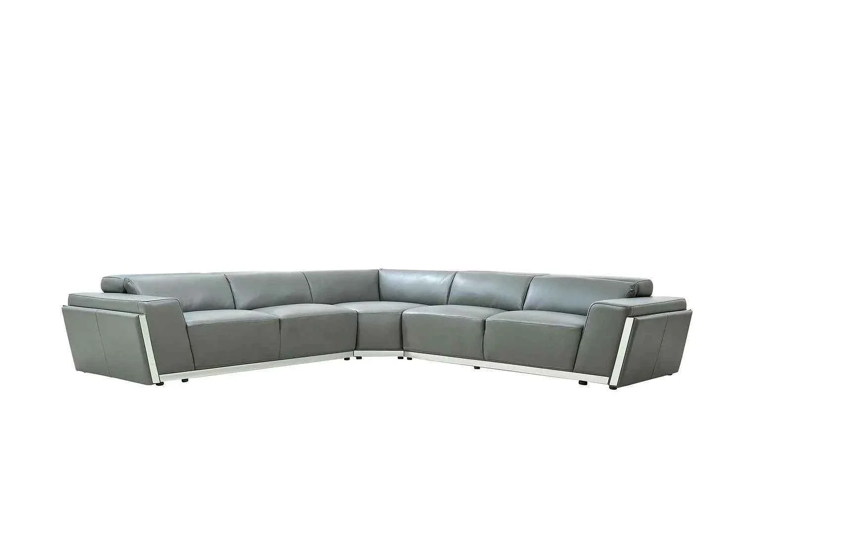 Domo Grey 3-Piece Sectional - Image 2