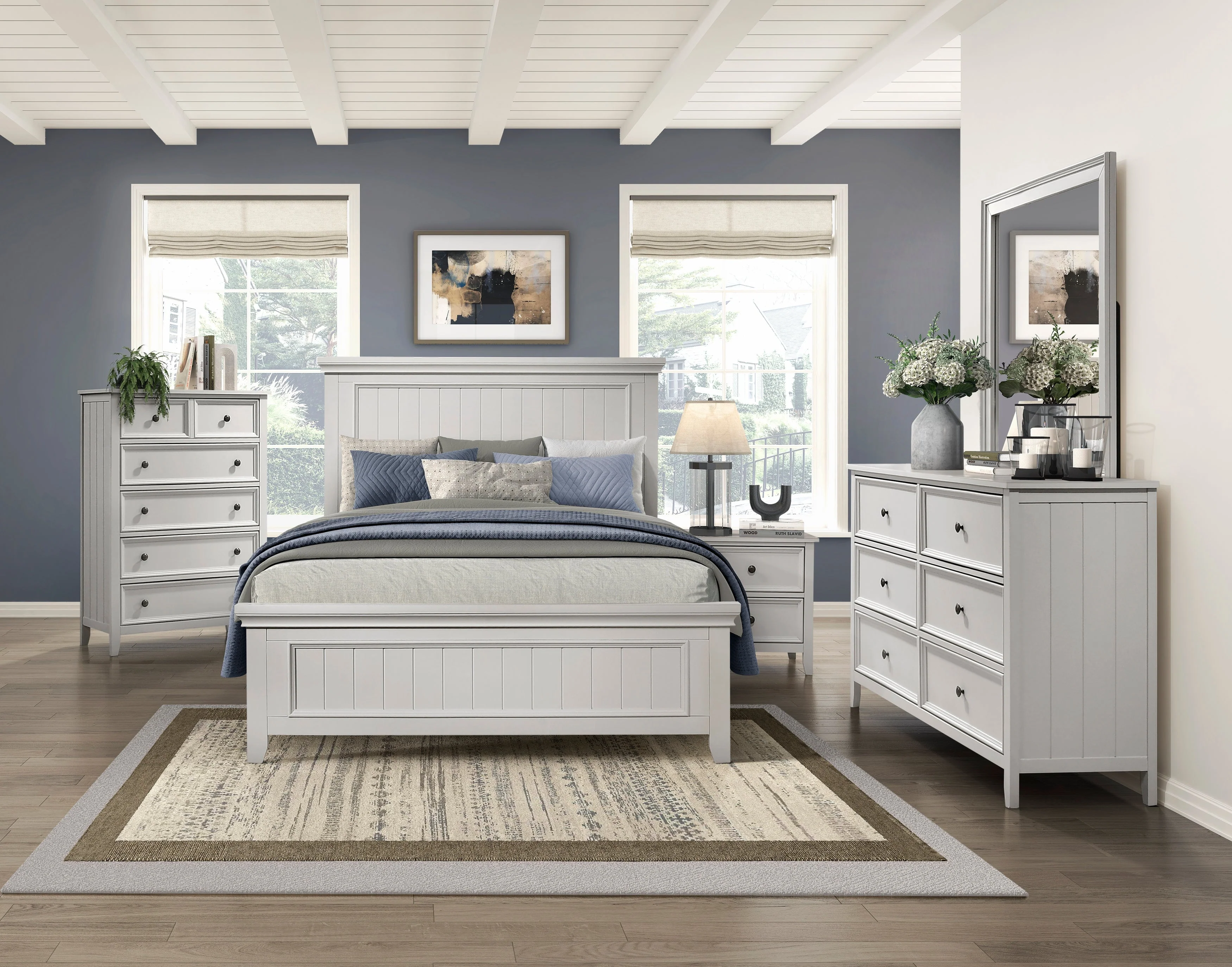 Donahue White California King Bed - Image 3