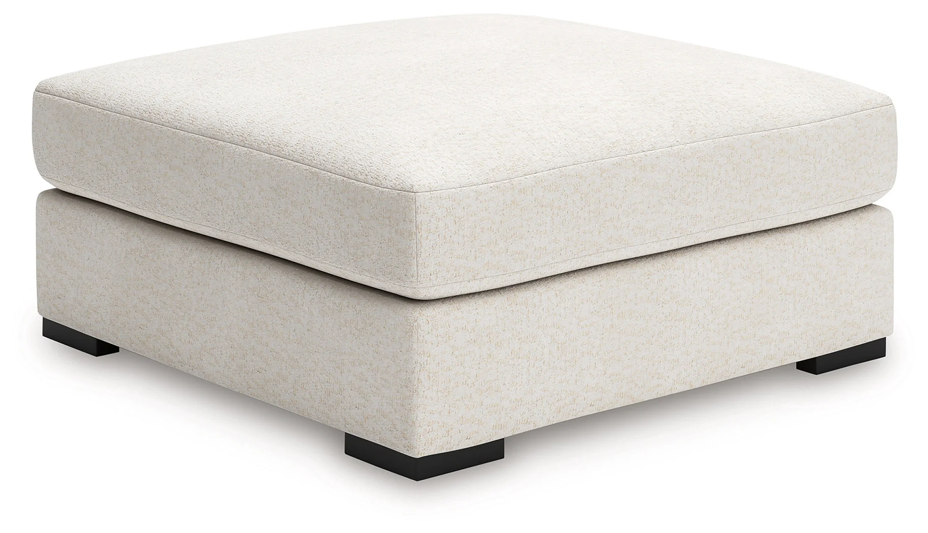 Donelson Creek Vanilla Oversized Accent Ottoman - Image 2