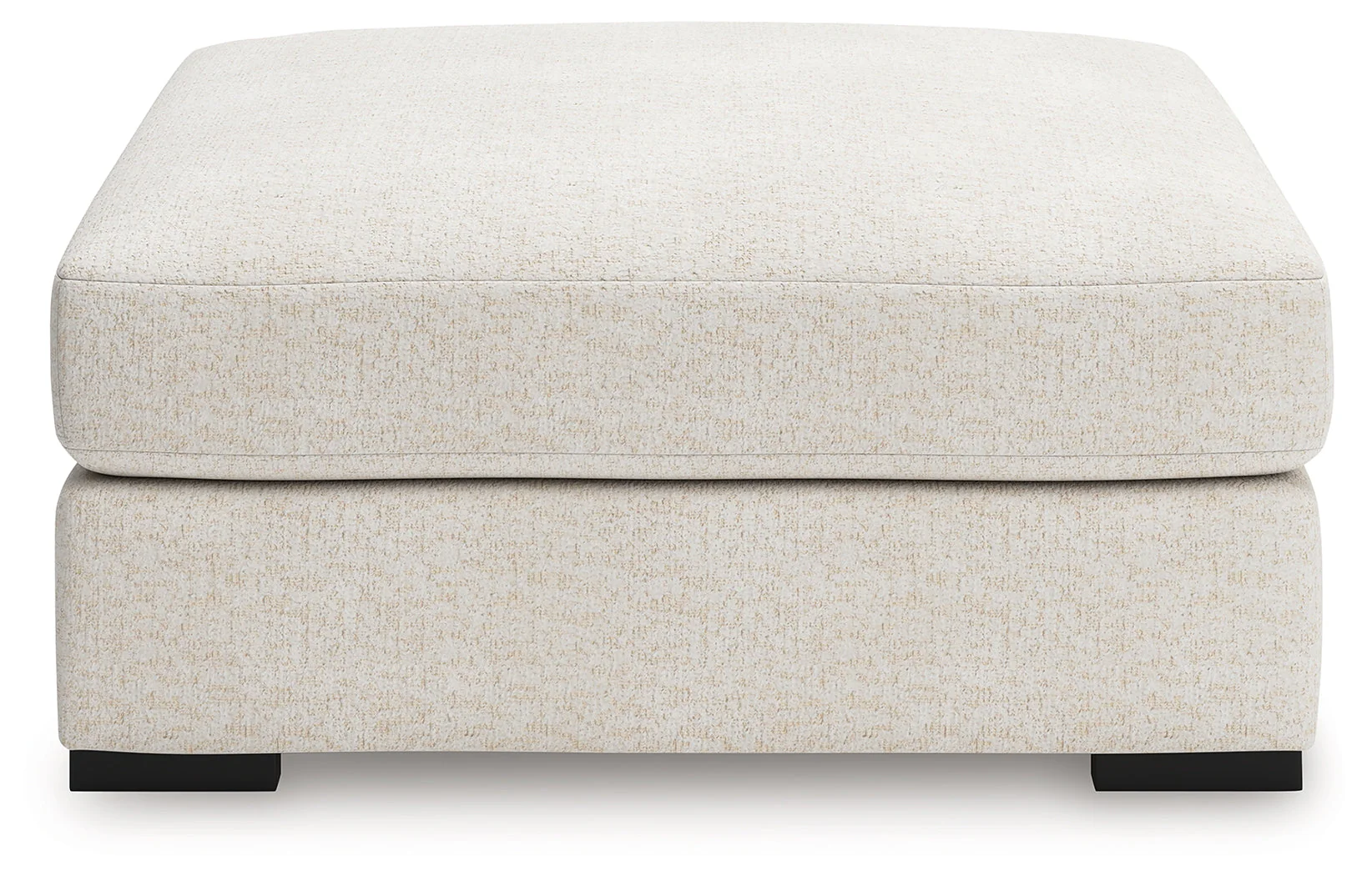 Donelson Creek Vanilla Oversized Accent Ottoman - Image 3