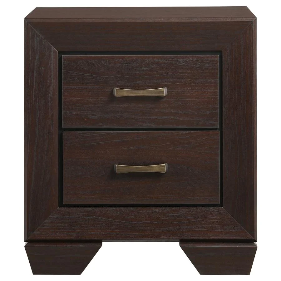 Dorian Brown/Dark Cocoa 4-Piece Queen Bedroom Set - Image 5