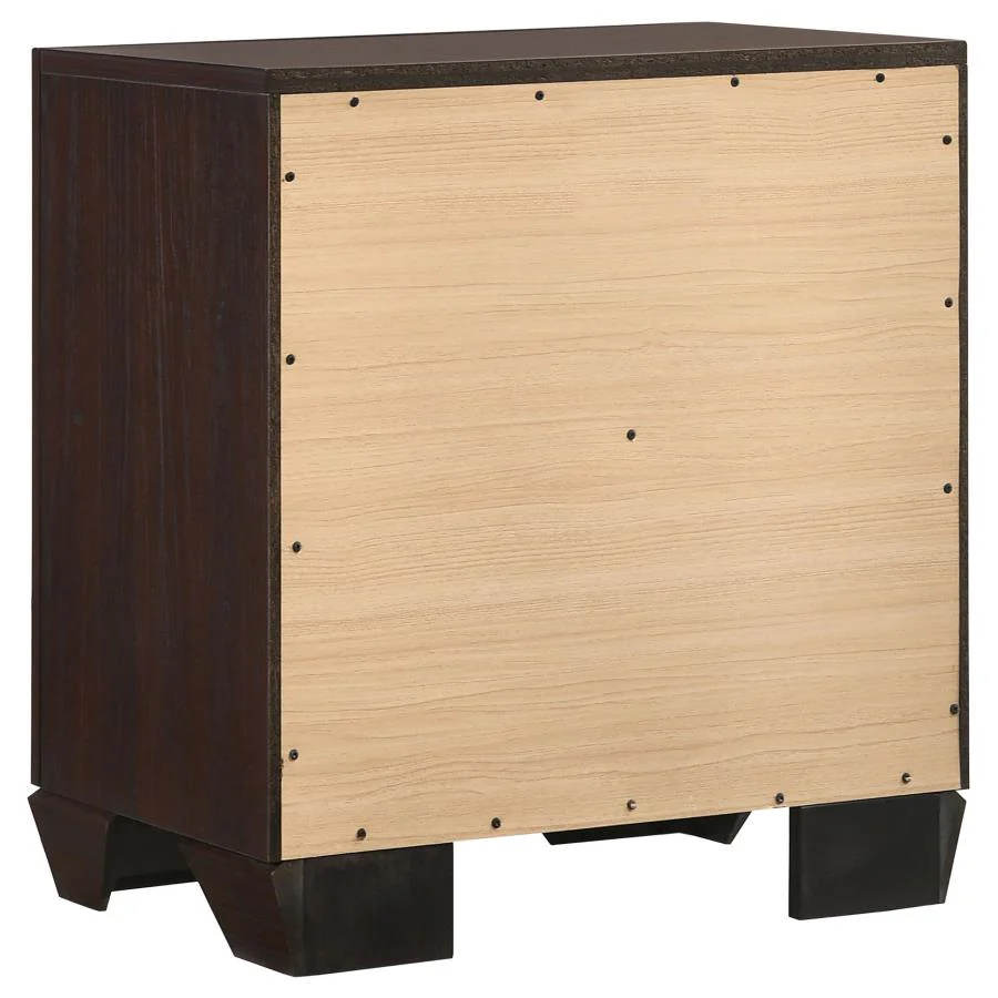 Dorian Brown/Dark Cocoa 5-Piece Queen Bedroom Set - Image 7