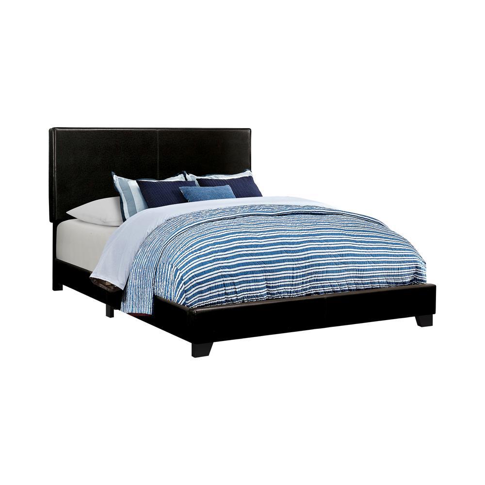 Dorian Upholstered California King Bed Black - Image 2