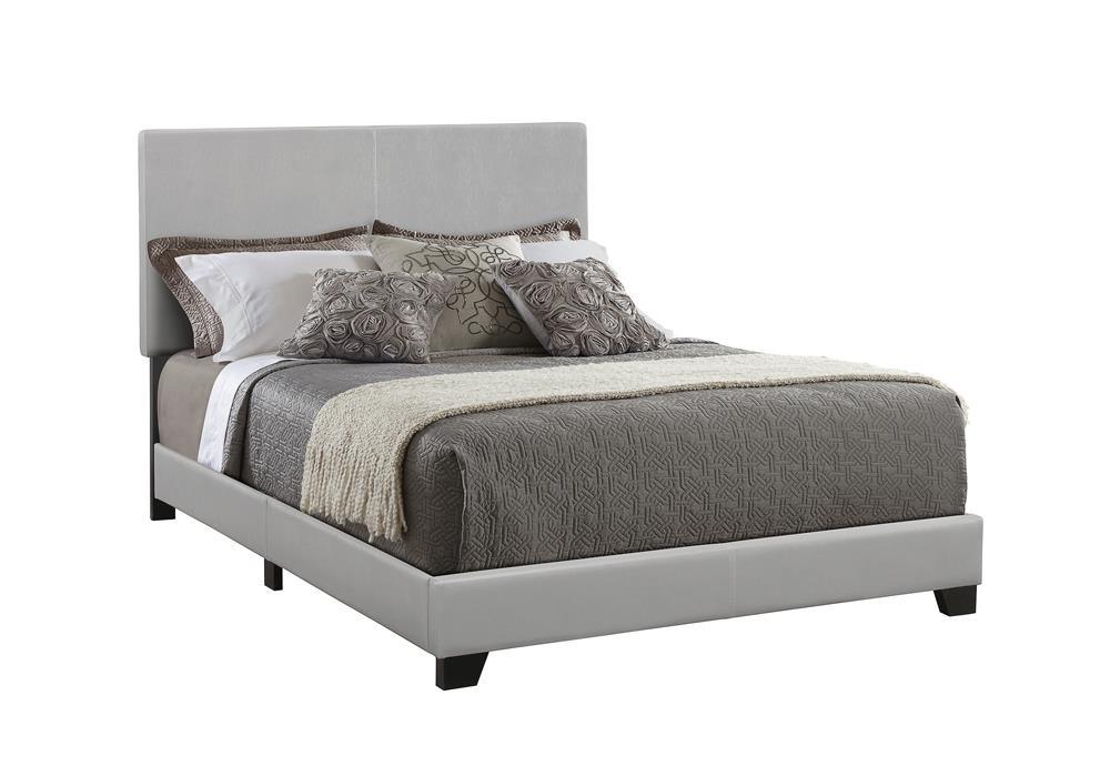 Dorian Upholstered California King Bed Gray - Image 2