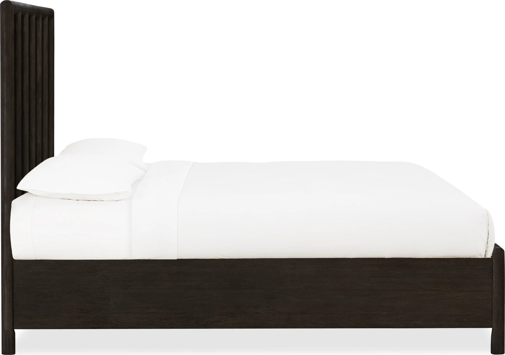 Dorsey Basalt Grey California King Wooden Two Drawer Storage Bed - Image 3