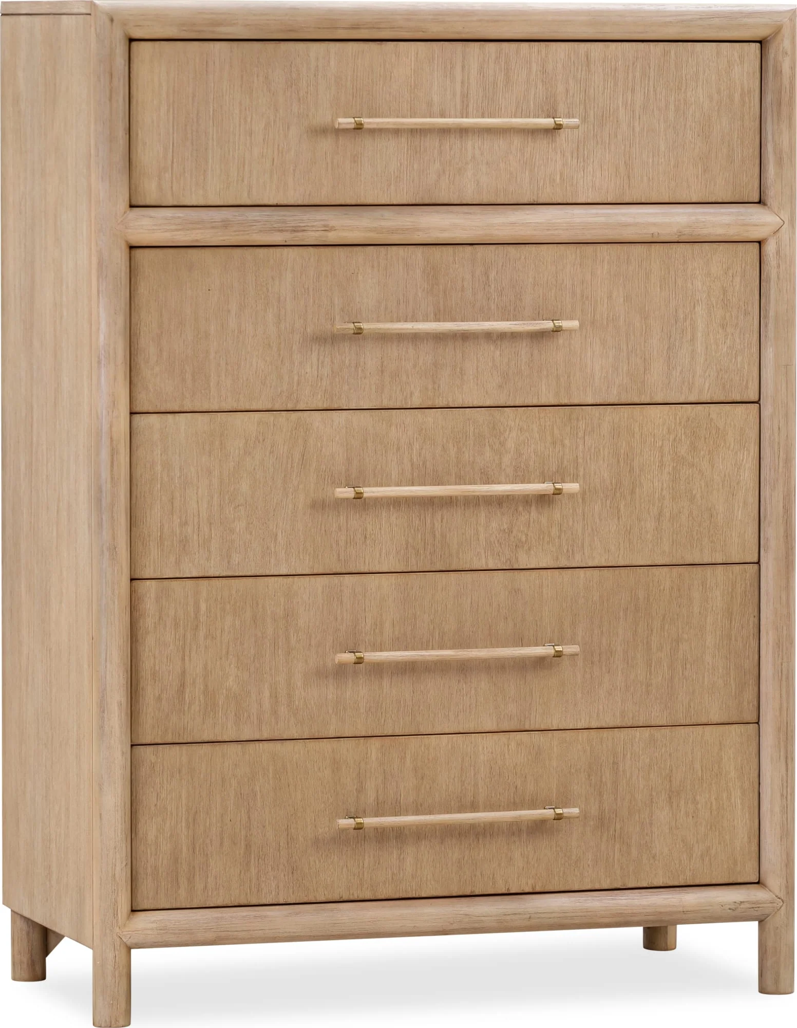 Dorsey Granola Five Drawer Chest - Image 4