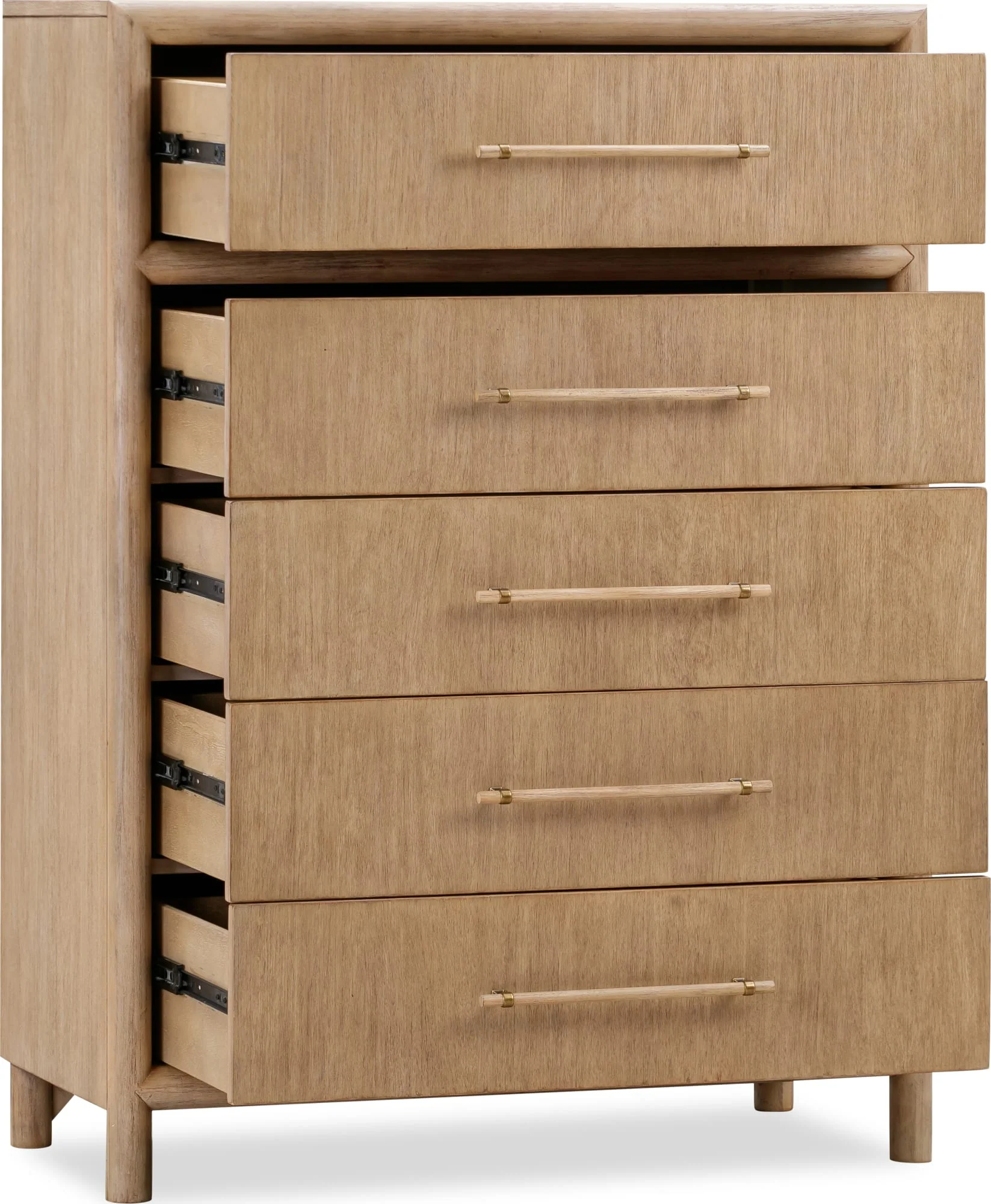 Dorsey Granola Five Drawer Chest - Image 5