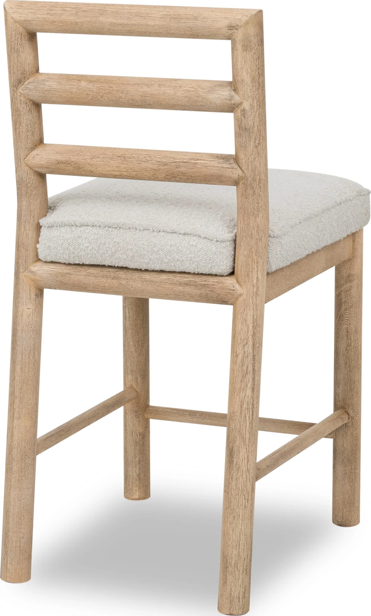 Dorsey Granola/Ricotta Ladder Back Counter Stool - Image 4
