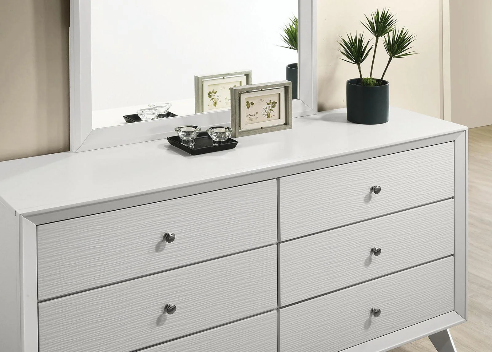 Dortmund White Dresser - Image 2