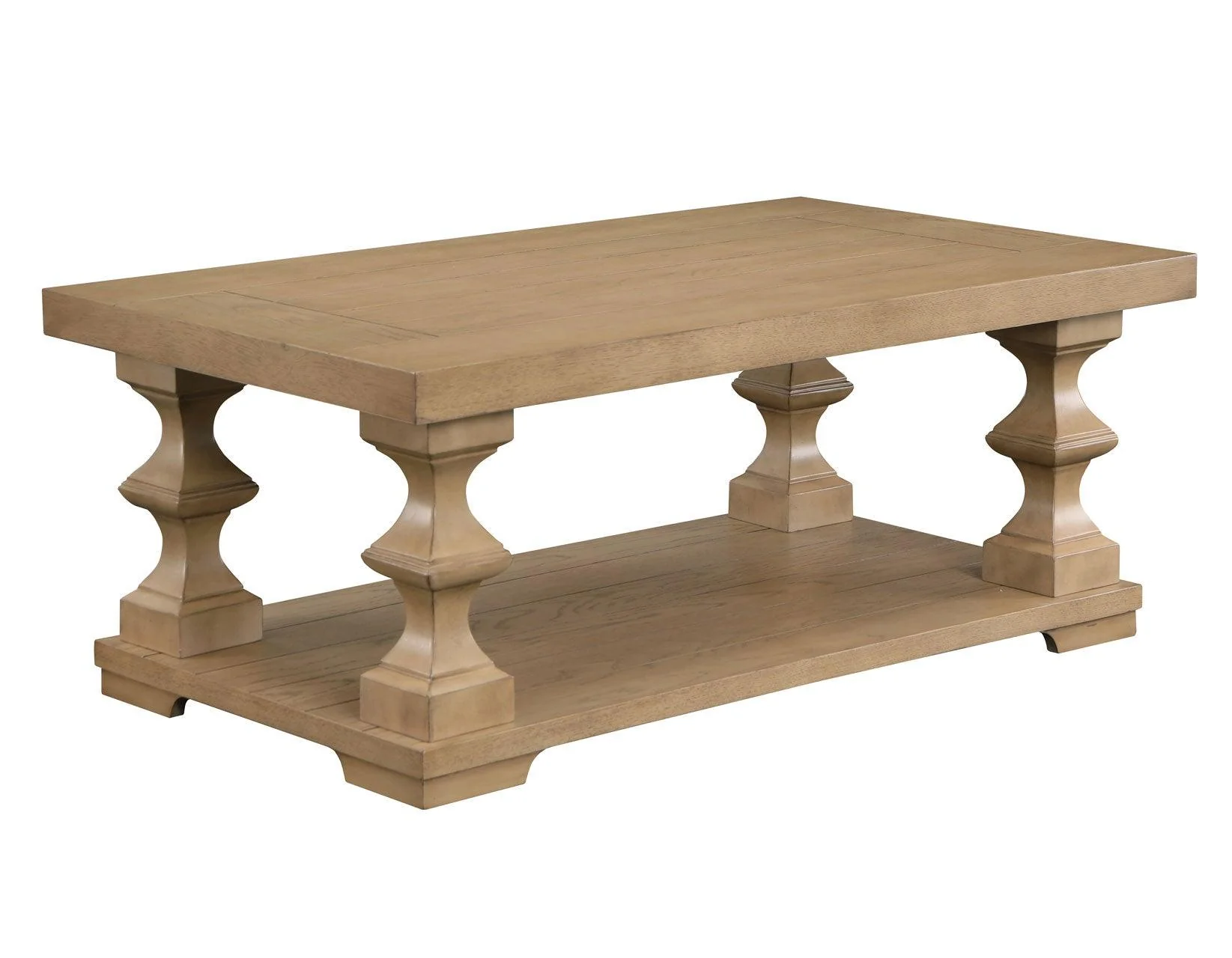 Dory  Sand Coffee Table with Casters - Image 3
