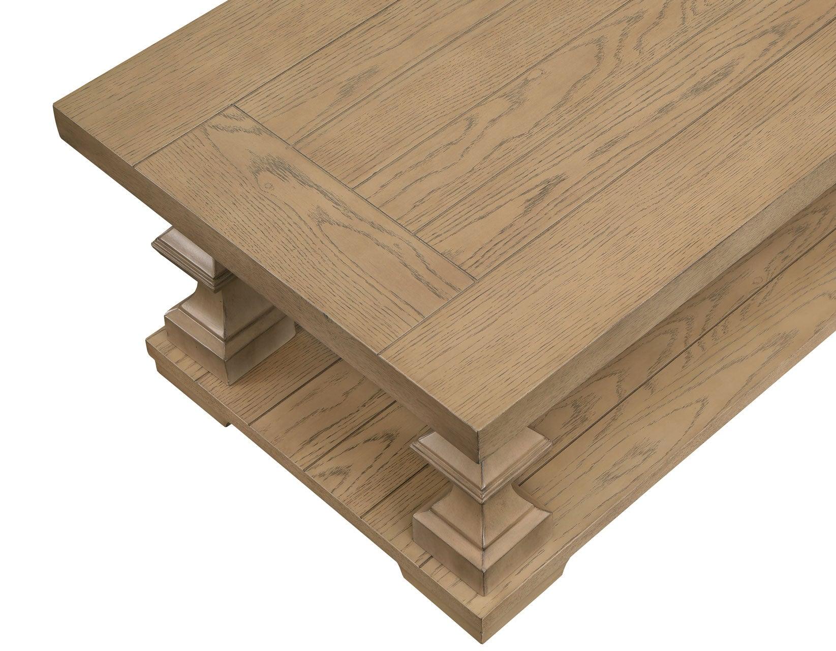 Dory  Sand Coffee Table with Casters - Image 6