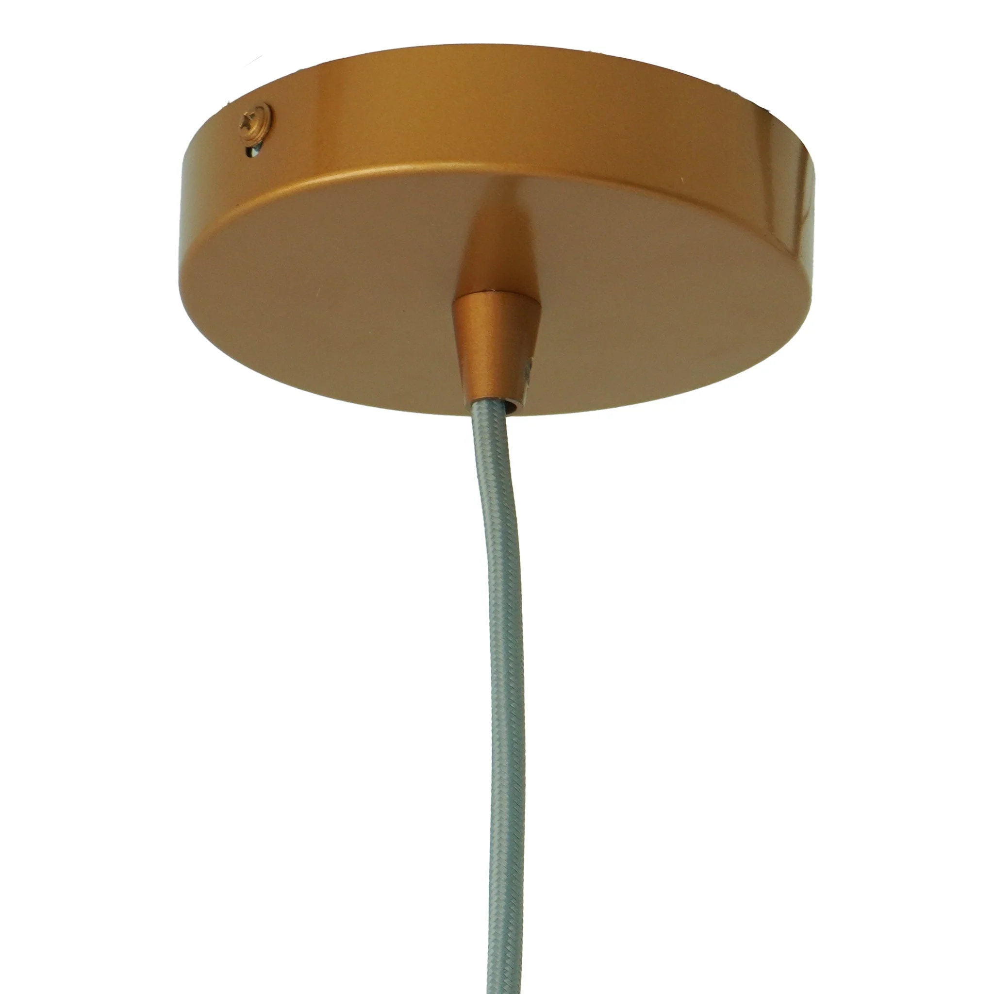 Dover Pendant Lamp - Bronze and Clear - Image 3