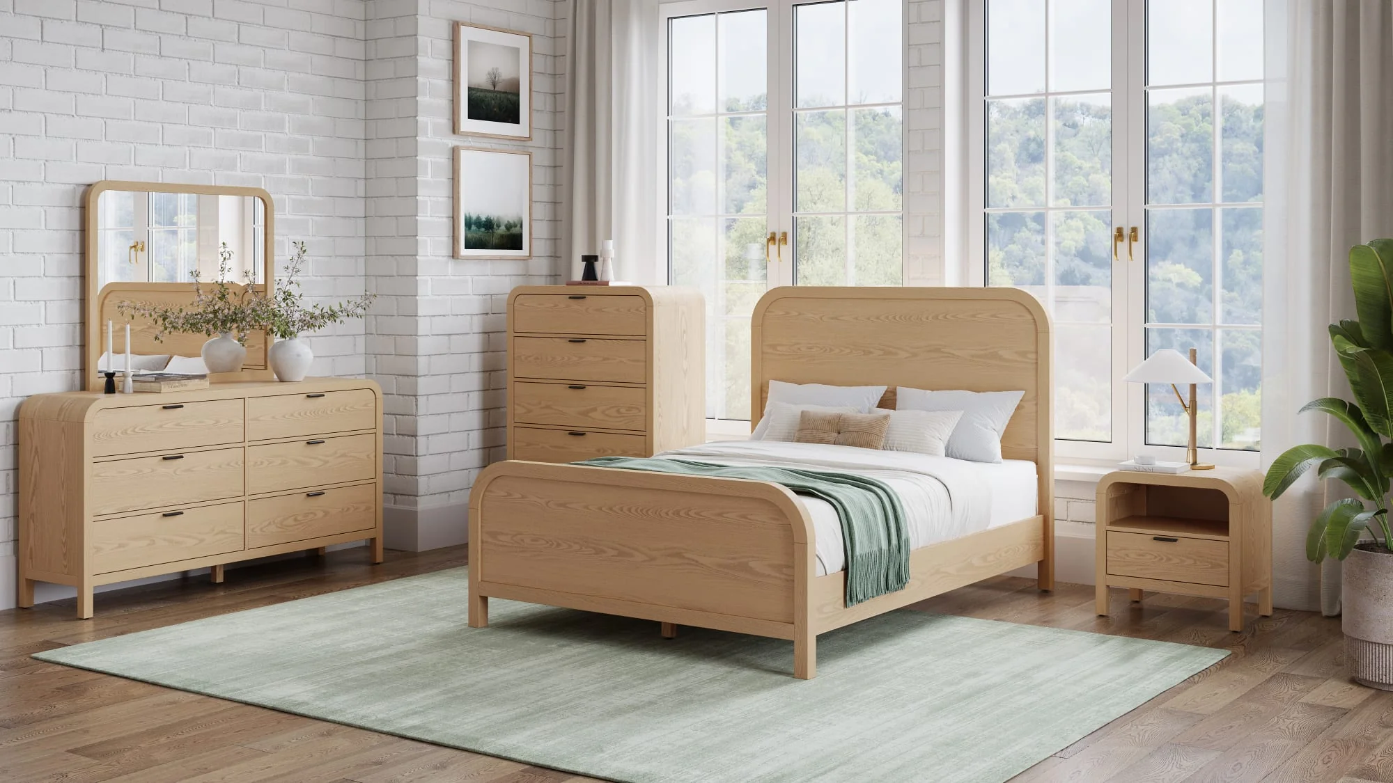 Drake Timber Queen Bed - Image 6