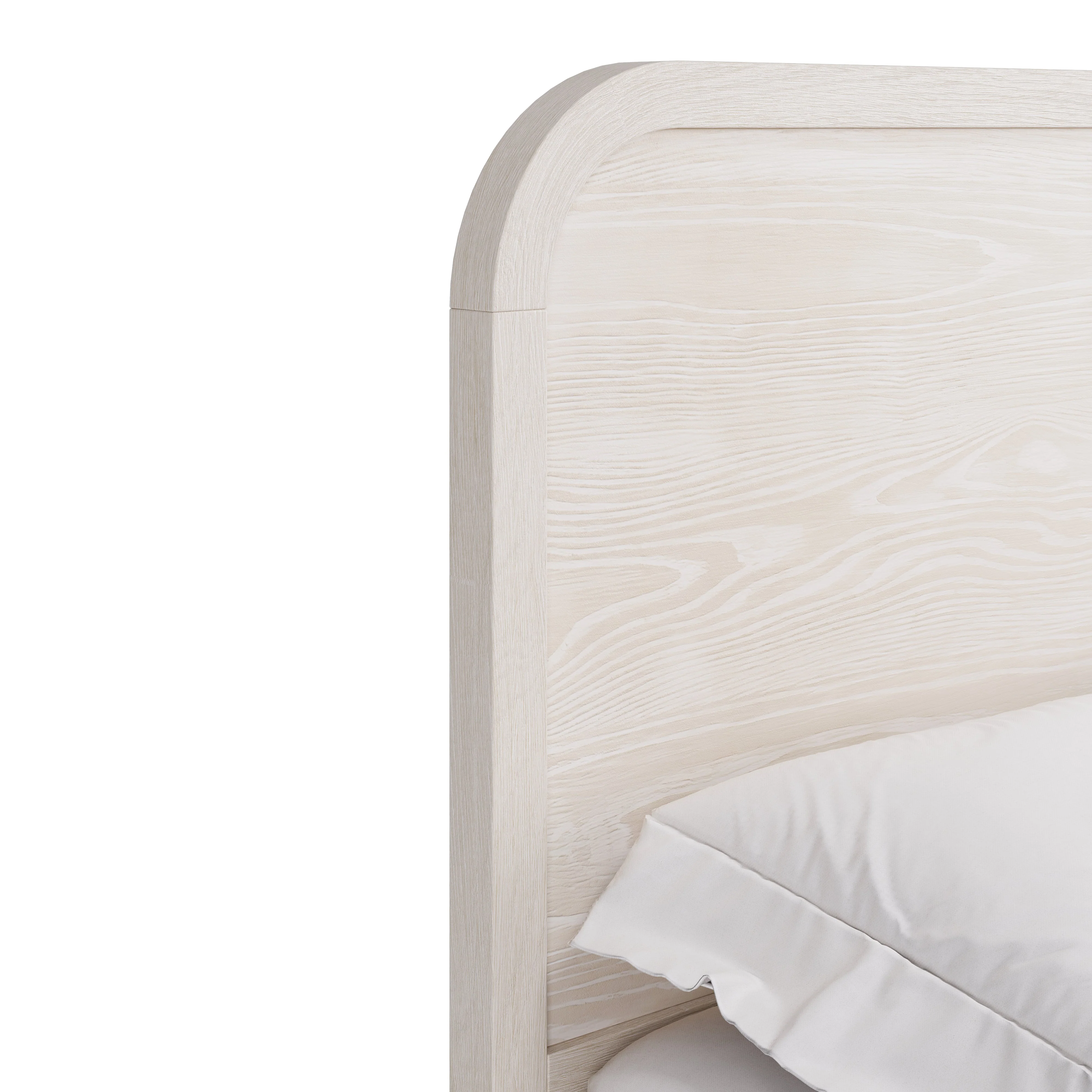 Drake Wood California King Platform Bed in Sugar - Image 6