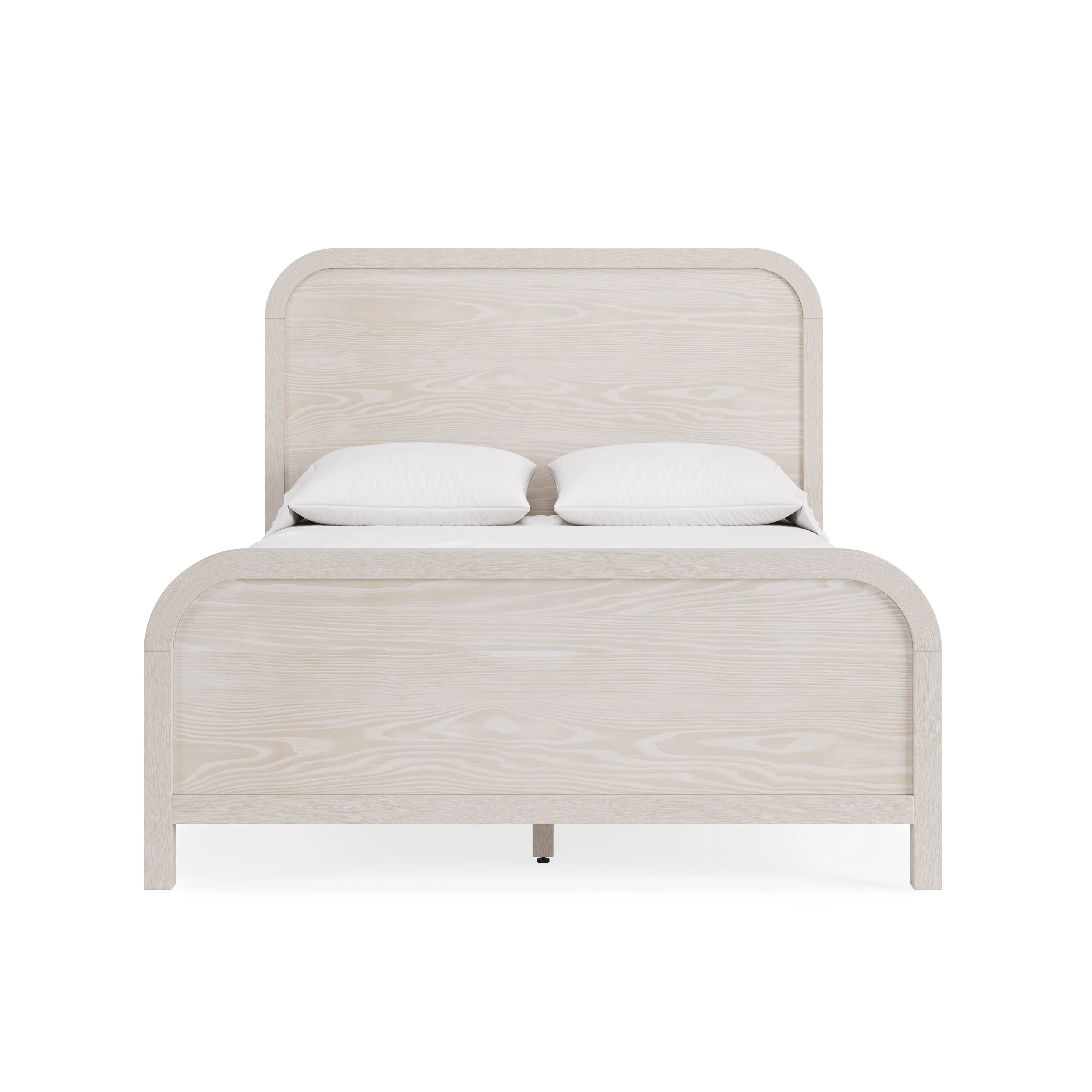 Drake Wood Full Platform Bed in Sugar - Image 3