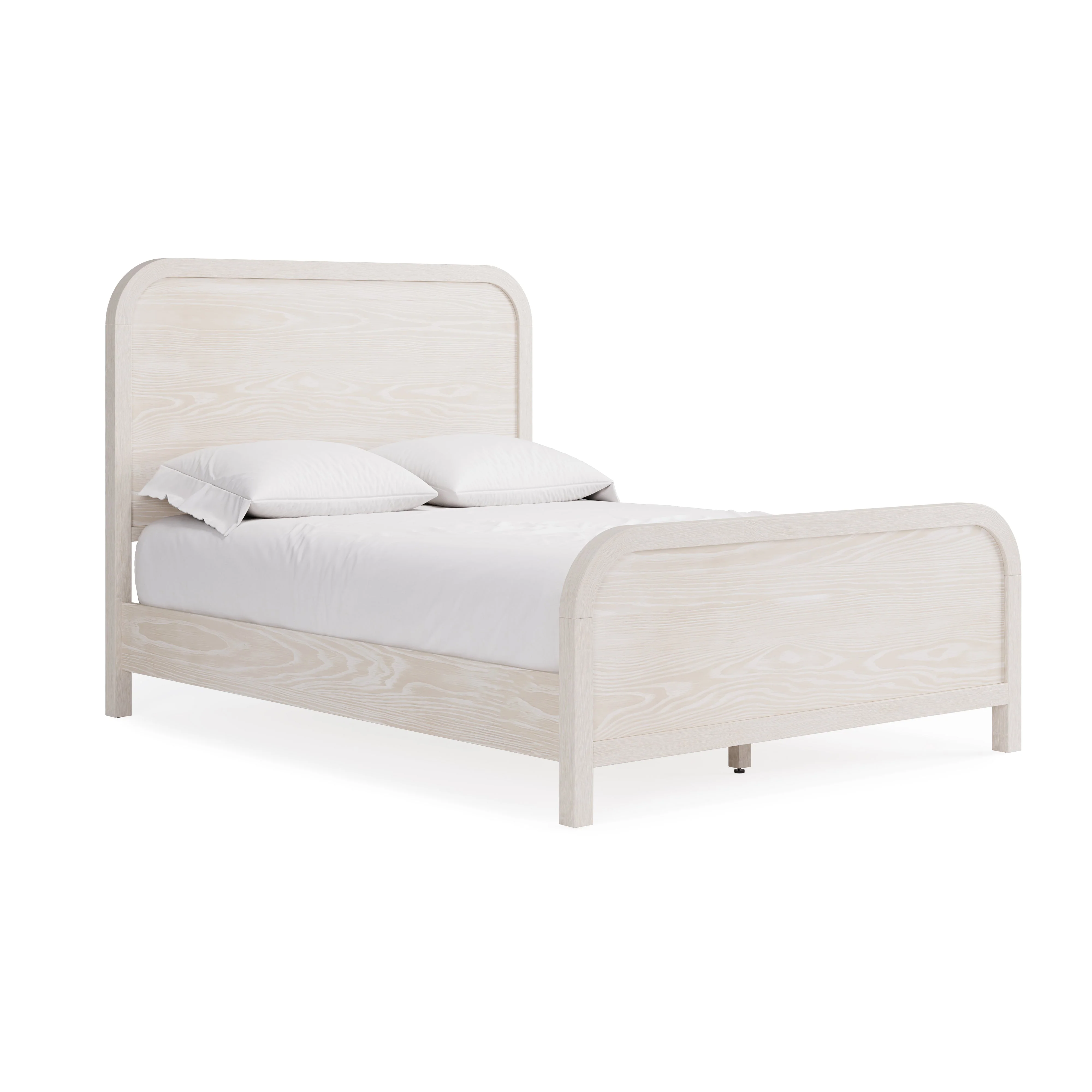 Drake Wood Queen Platform Bed in Sugar - Image 4