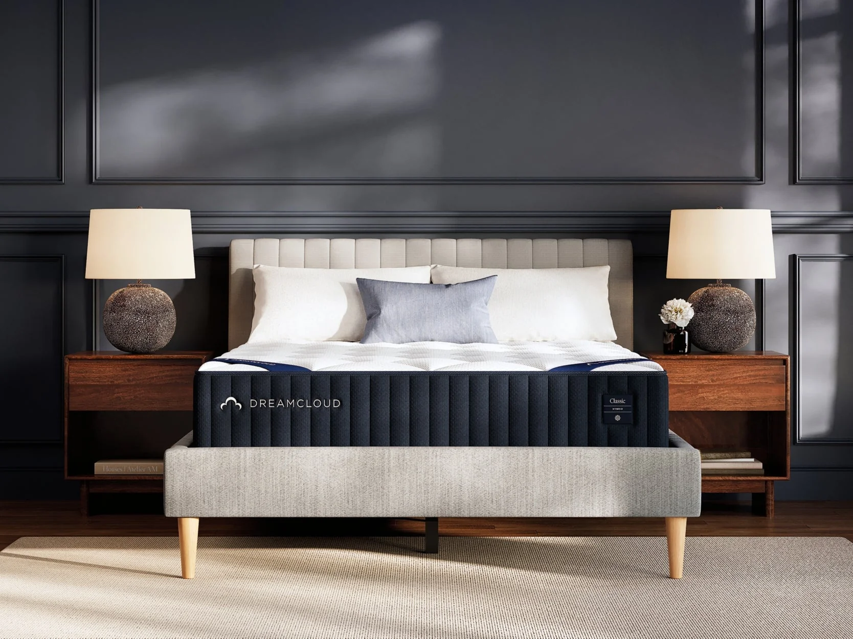 DreamCloud Classic Hybrid Firm White Queen Mattress - Image 2