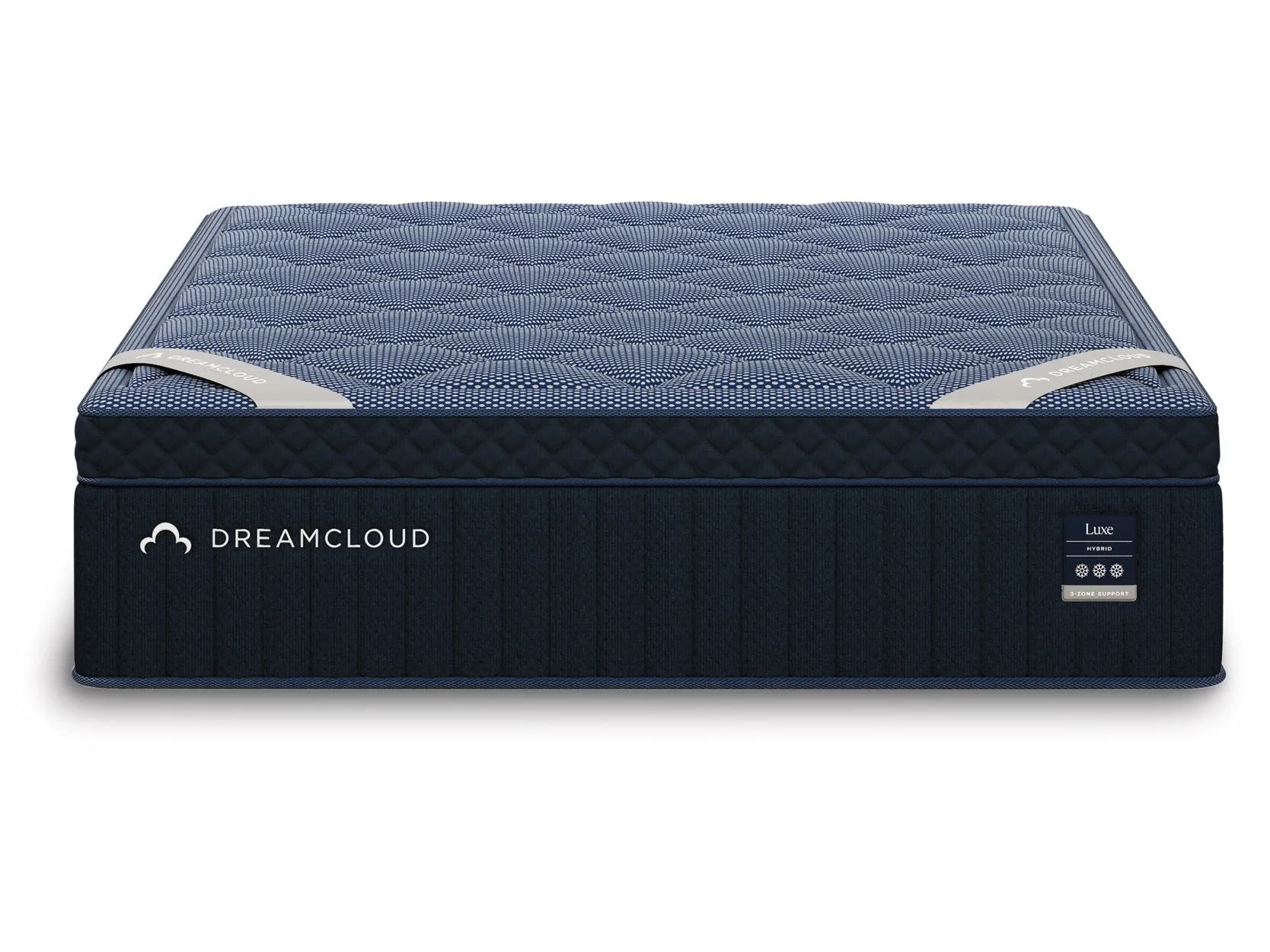 DreamCloud Luxe Hybrid Medium White Full Mattress - Image 3