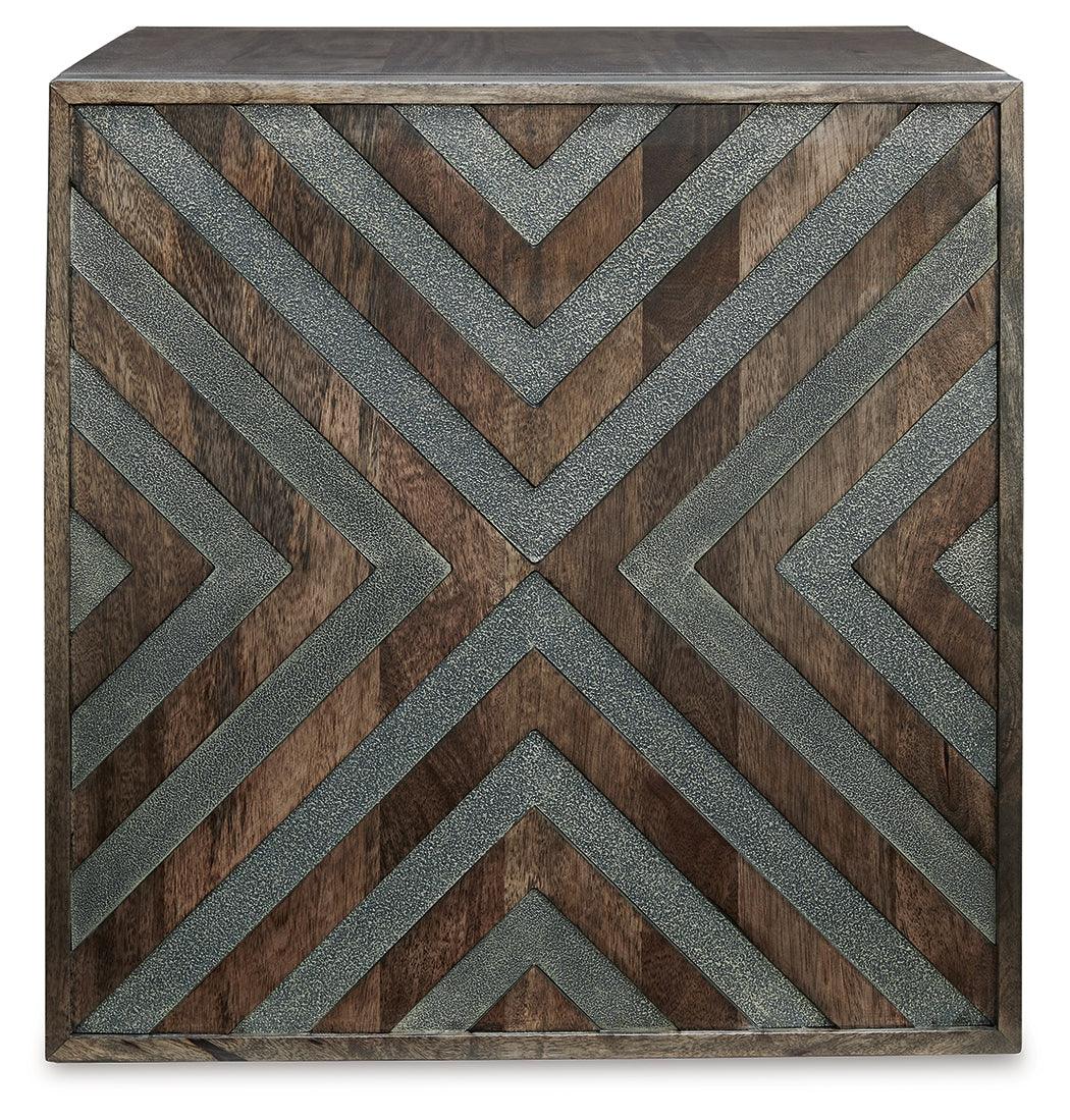 Dreggan Brown End Table - Image 3