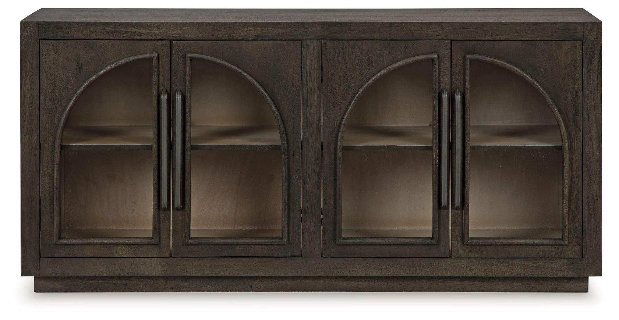 Dreley Grayish Brown Accent Cabinet - Image 3