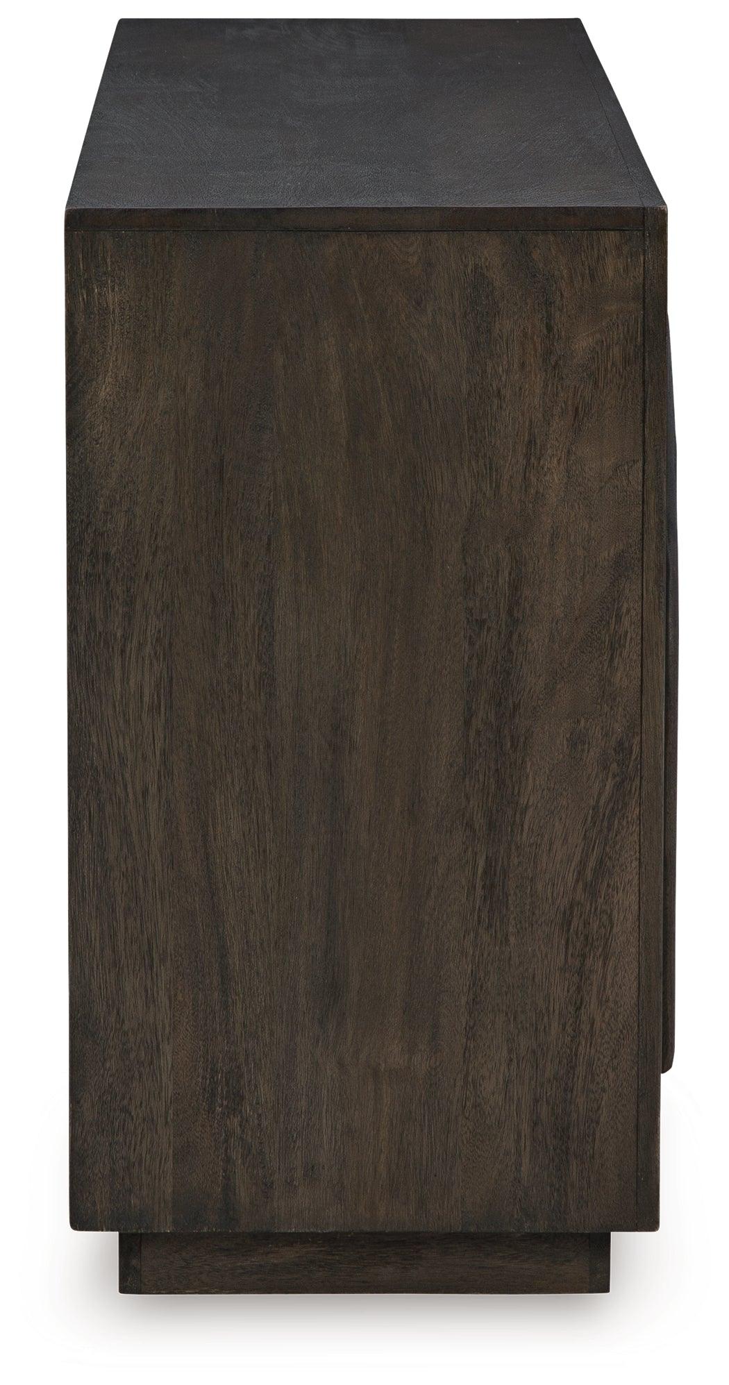 Dreley Grayish Brown Accent Cabinet - Image 4