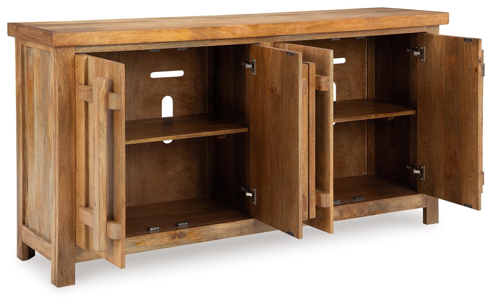 Dresor Natural Accent Cabinet - Image 2
