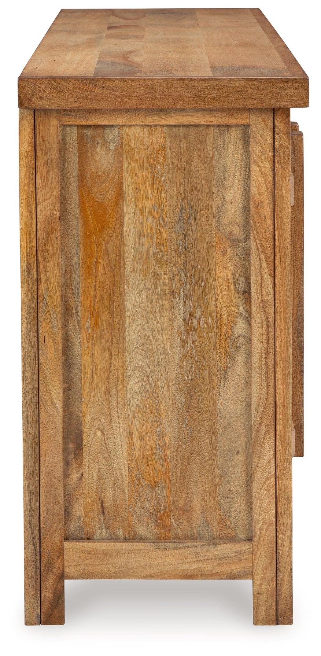Dresor Natural Accent Cabinet - Image 4