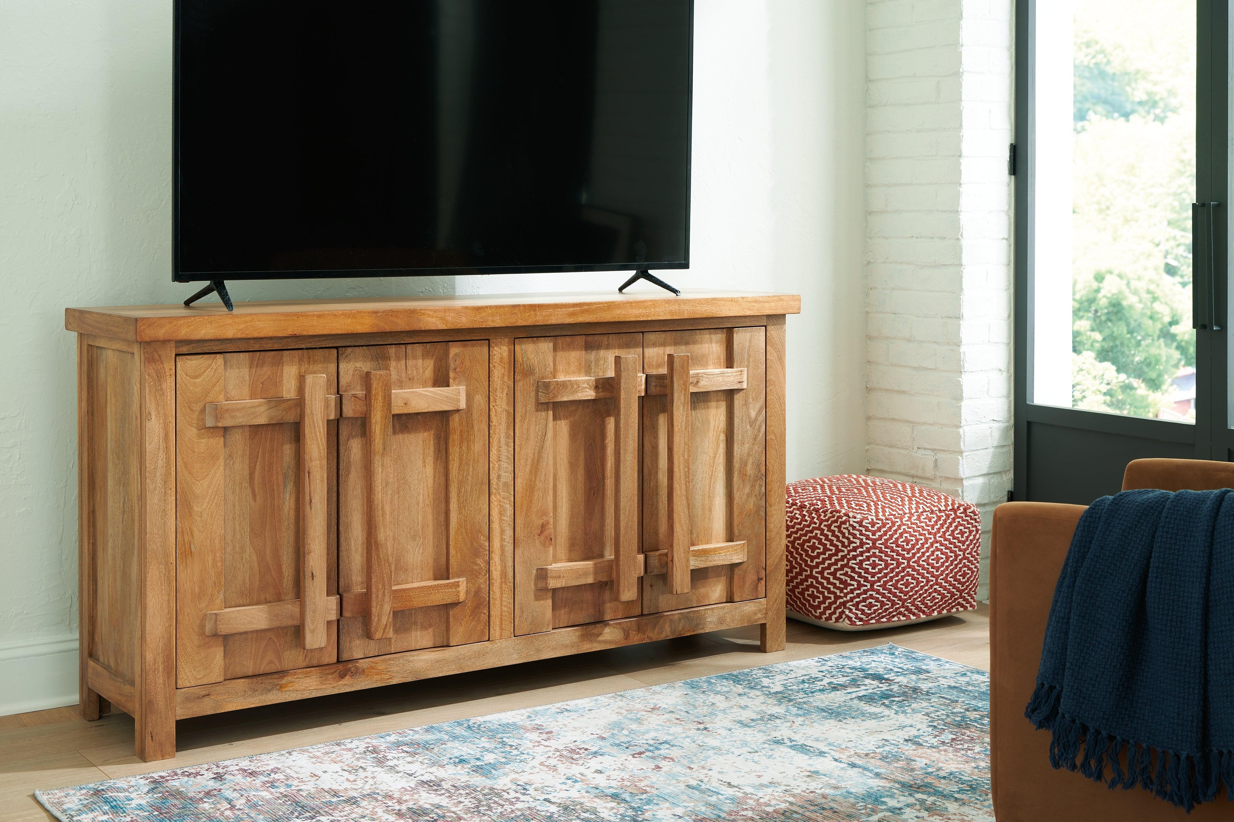 Dresor Natural Accent Cabinet - Image 5