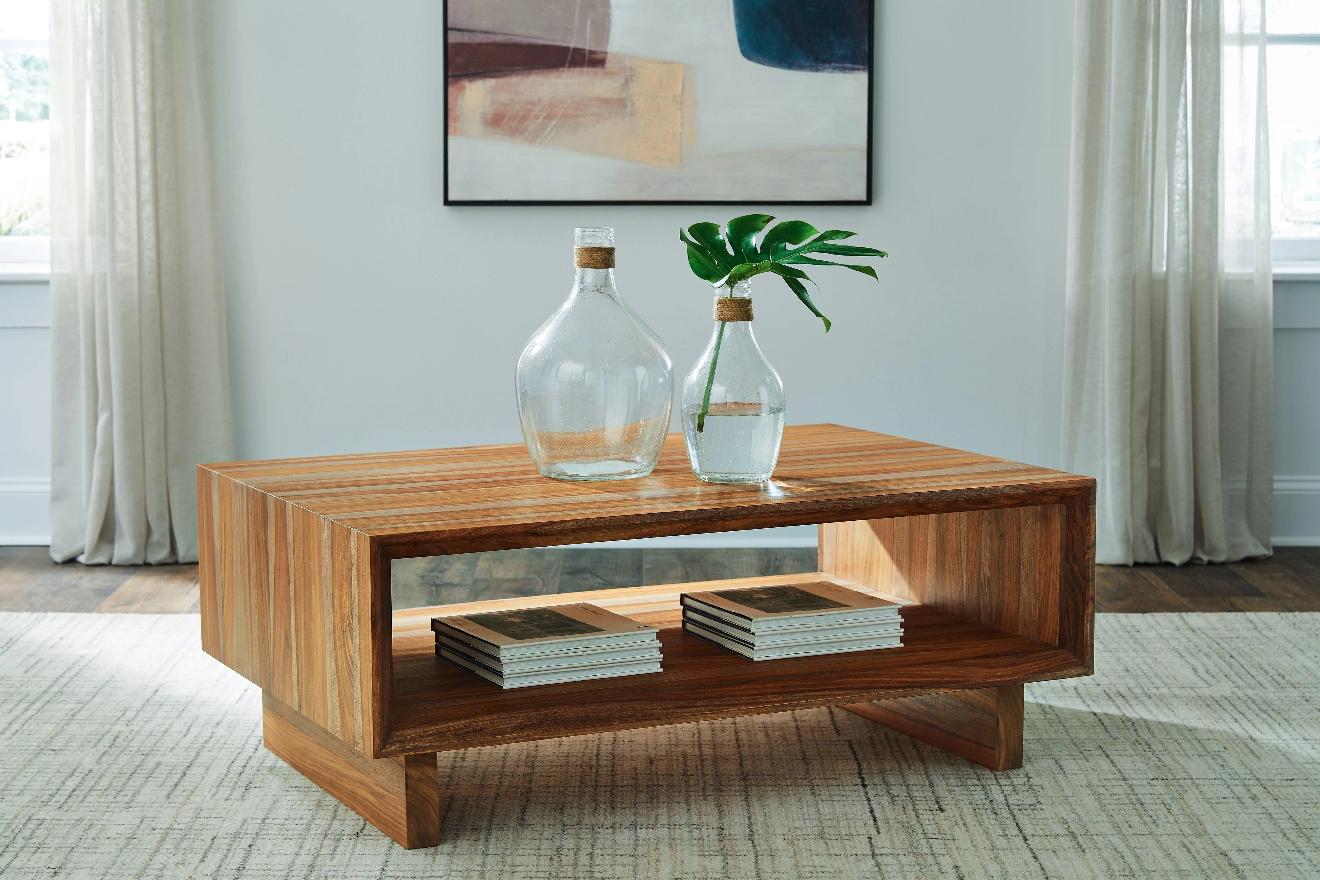 Dressonni Brown Coffee Table - Image 6