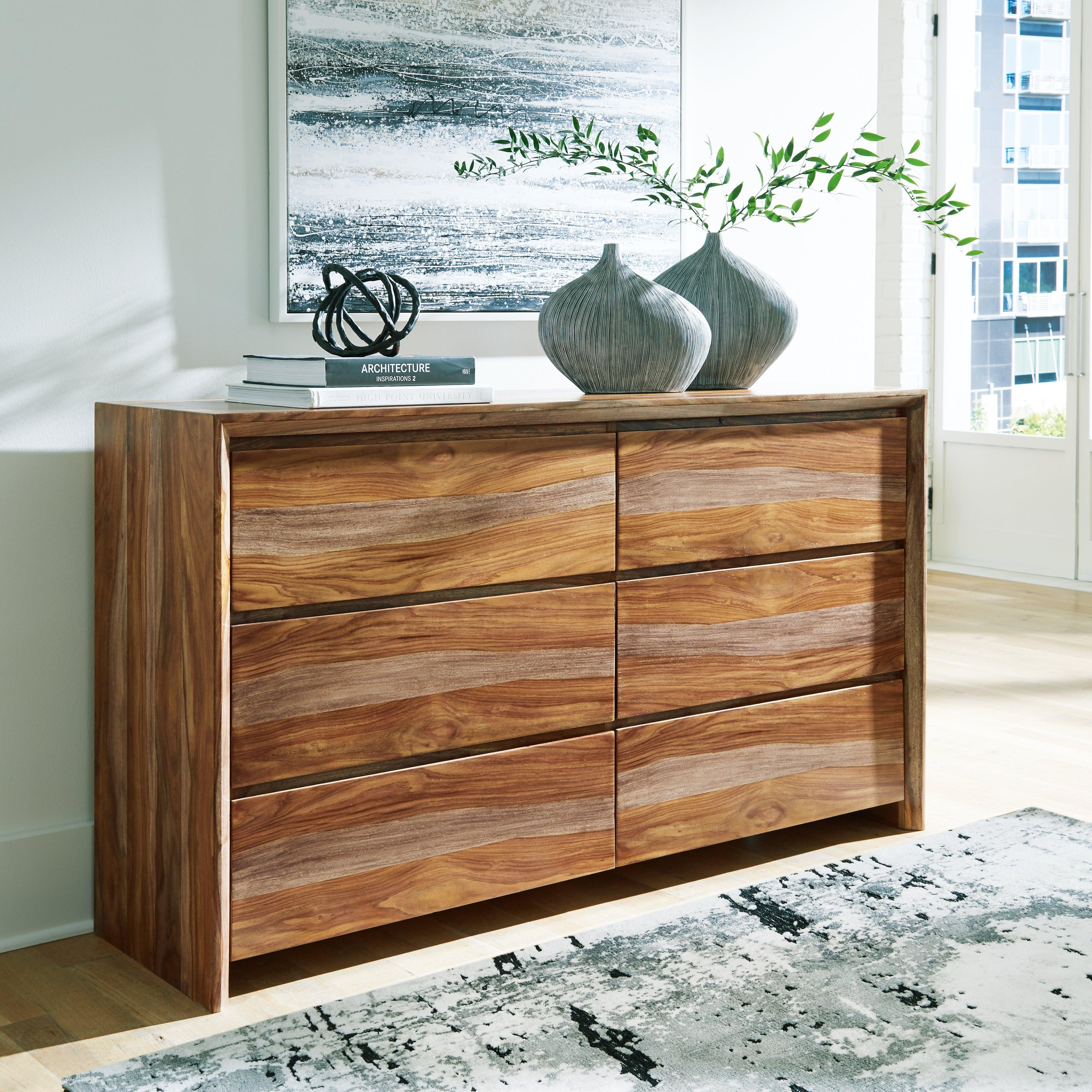 Dressonni Brown Dresser - Image 2