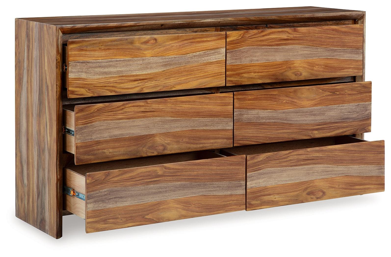 Dressonni Brown Dresser - Image 3