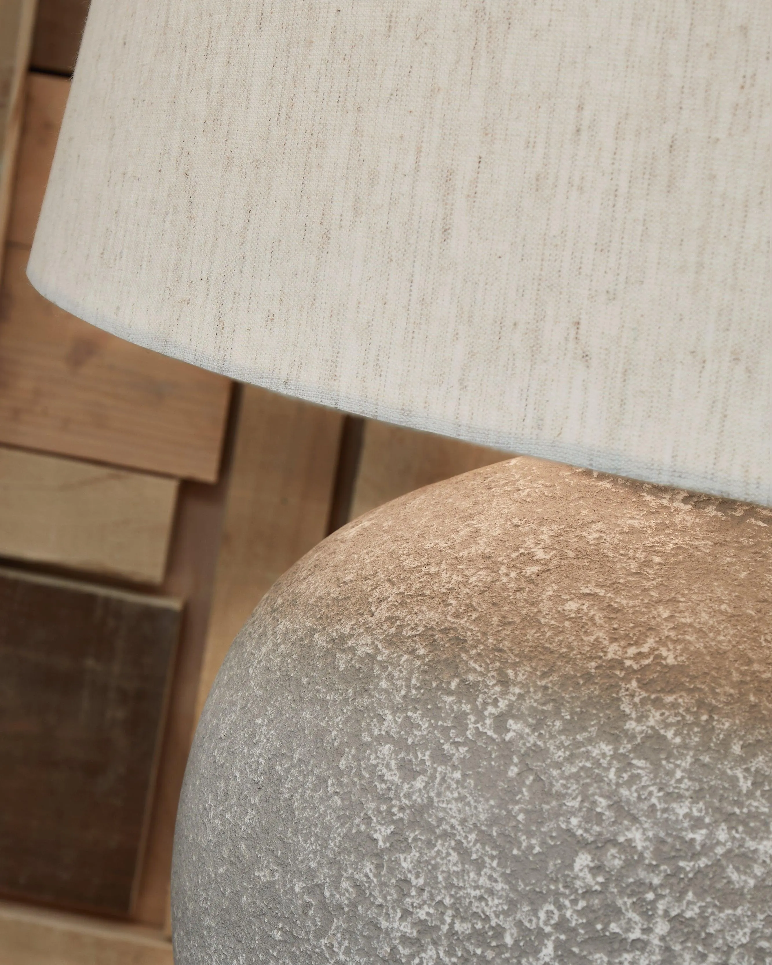 Dreward Distressed Gray Table Lamp - Image 3