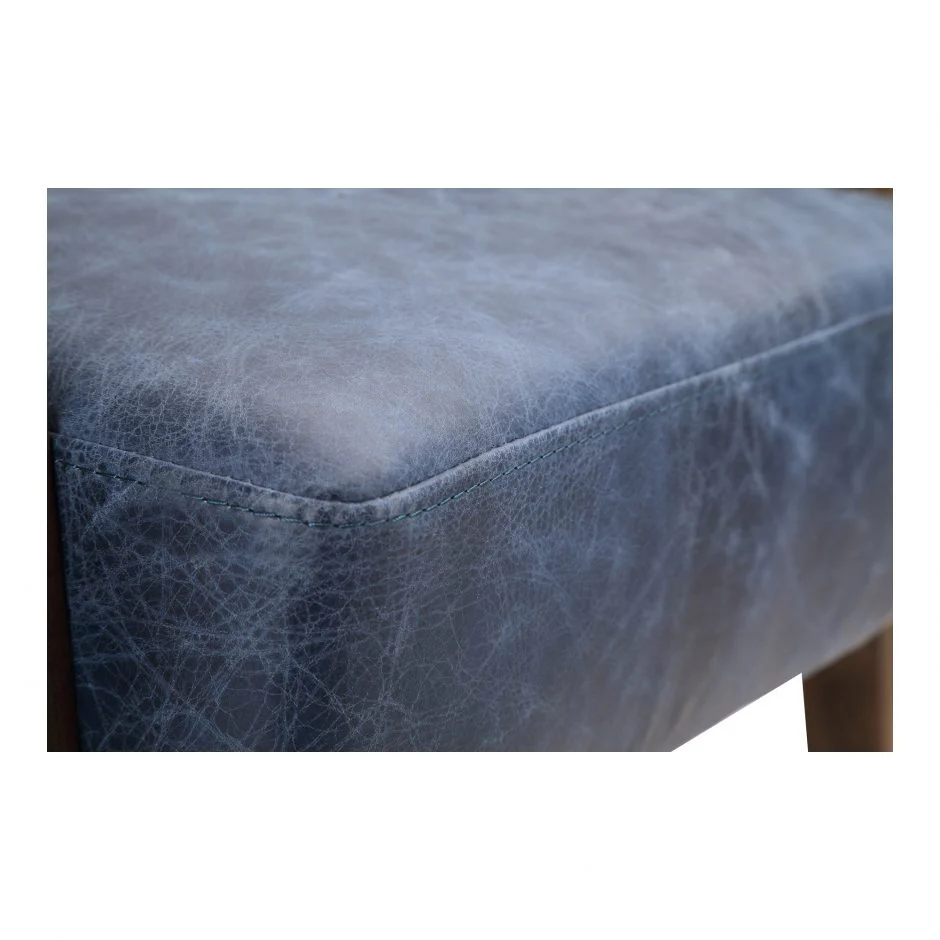 Drexel Arm Chair Blue - Image 7