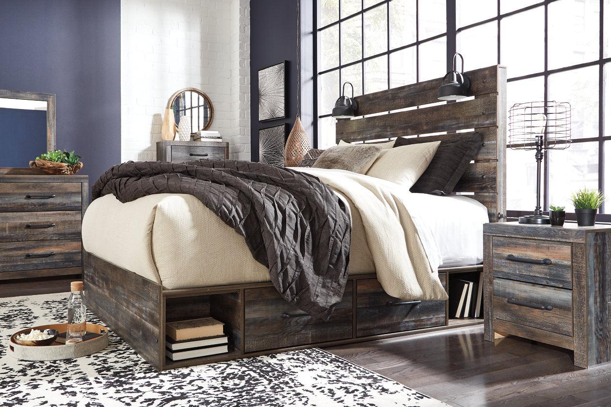 Drystan Multi Queen Platform Bed with 4 Storage Drawers - Image 2