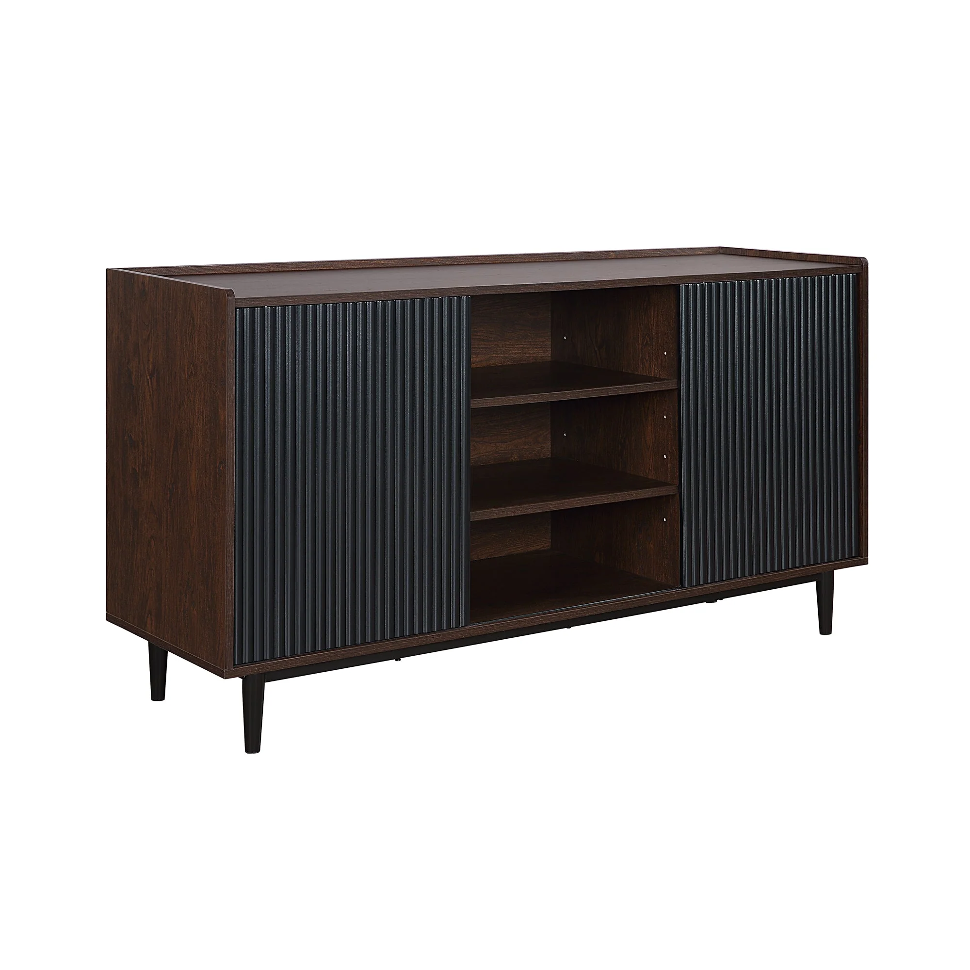Duane Sideboard in Dark Brown and Black - Image 7