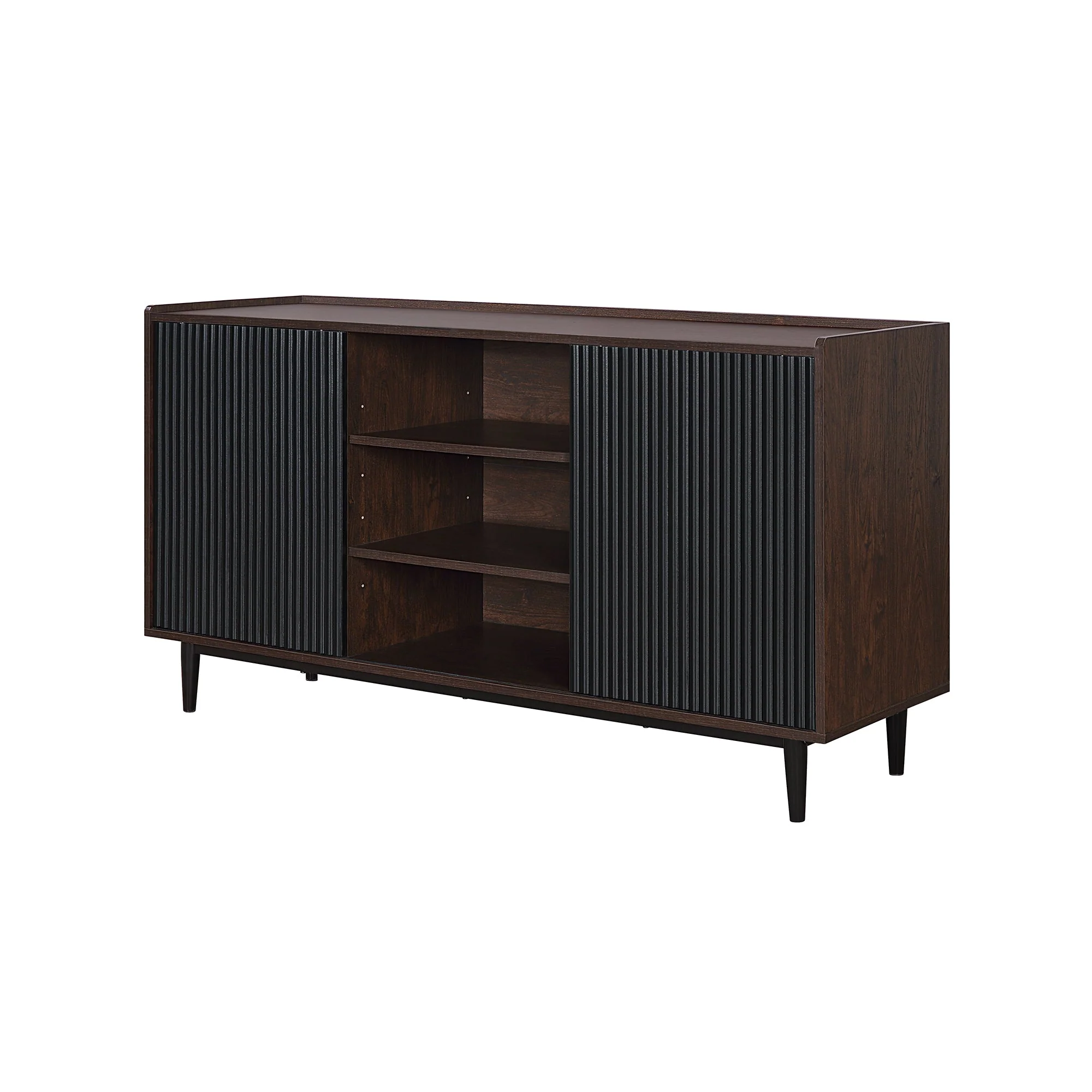 Duane Sideboard in Dark Brown and Black - Image 8