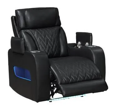 Dubai Black 3-Piece Power Reclining Set - Image 4