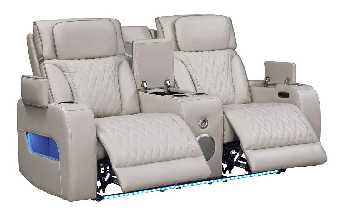 Dubai Sand 3-Piece Power Reclining Set - Image 3