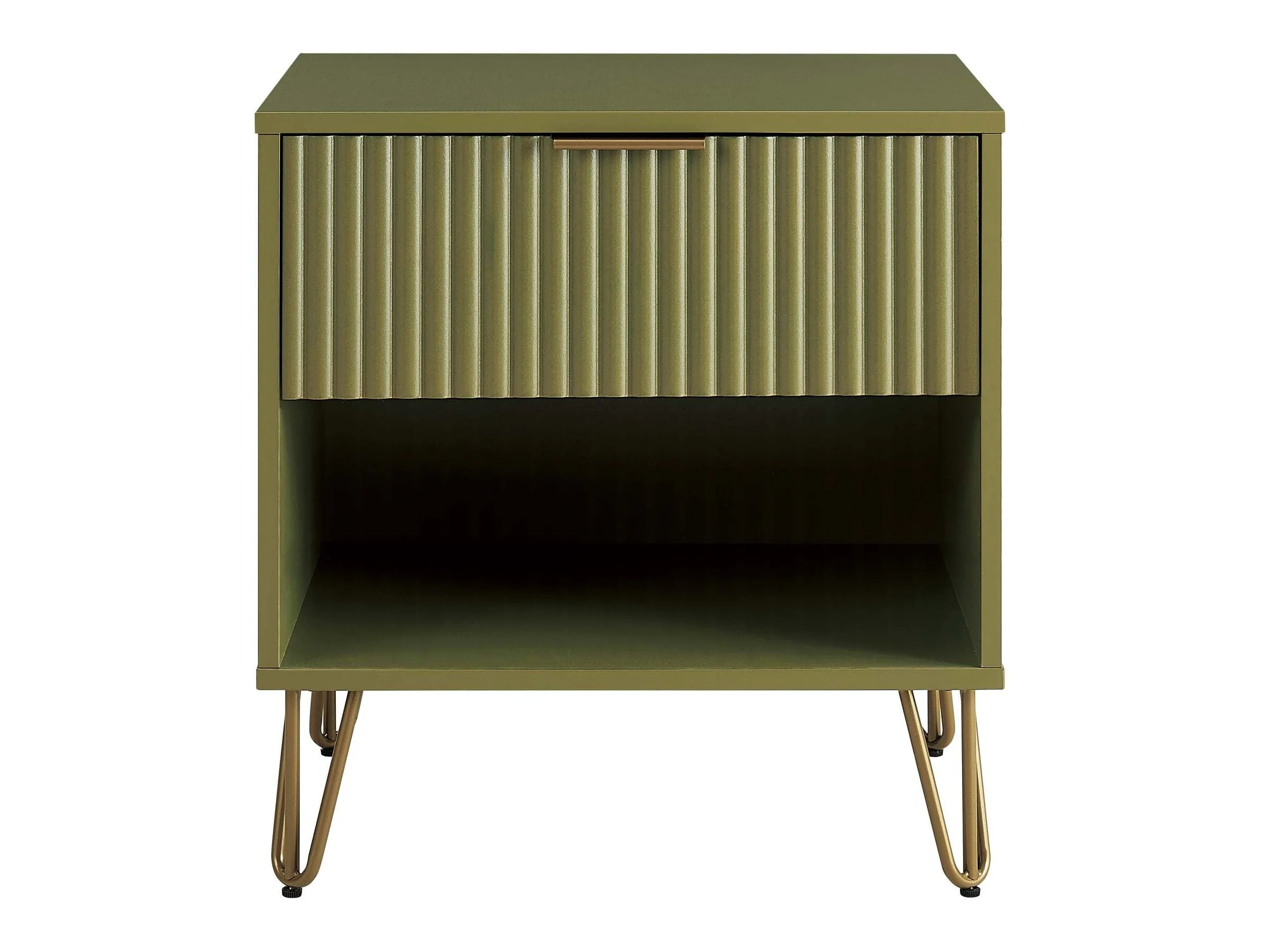 DUMBO 1.0 Nightstand in Olive Green