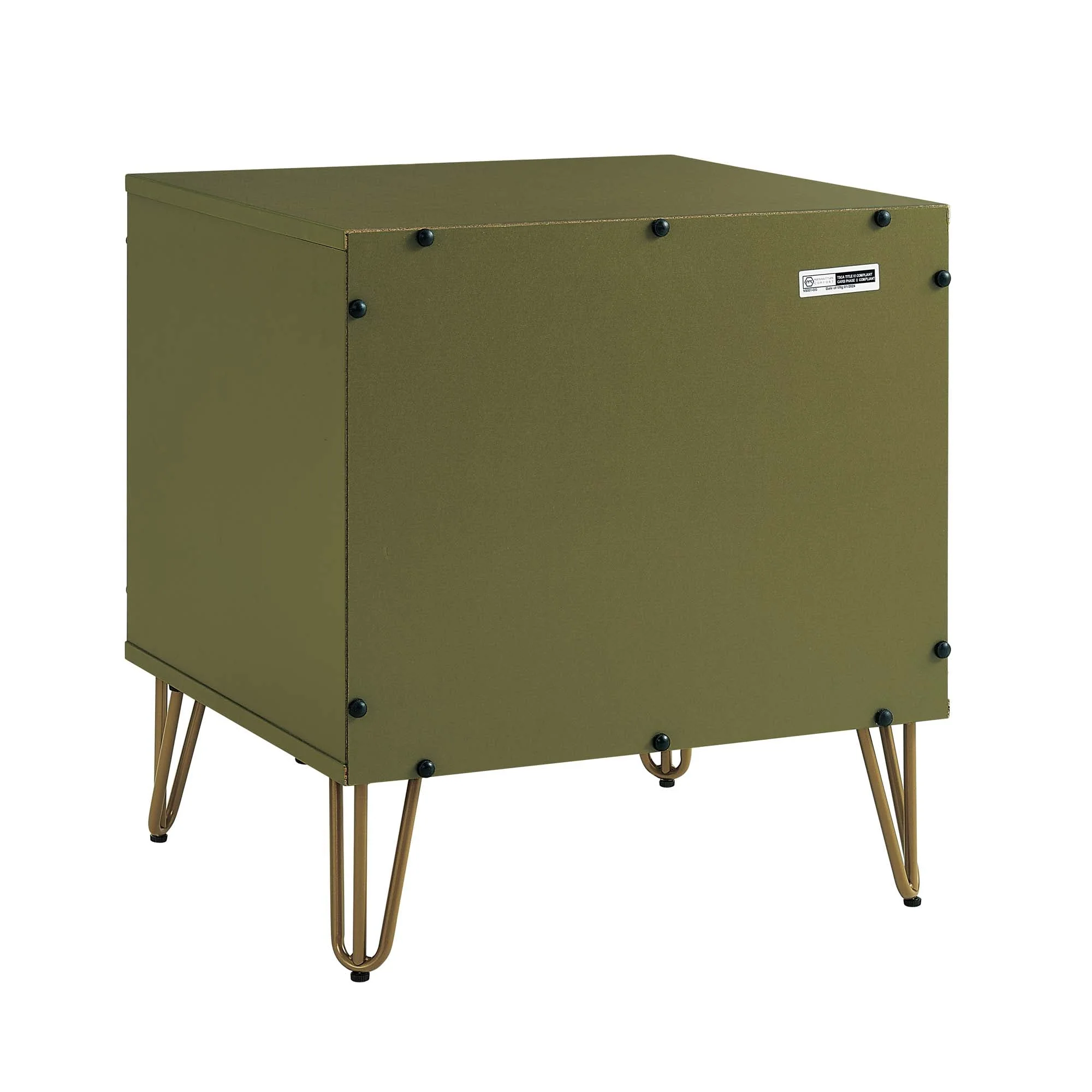 DUMBO 1.0 Nightstand in Olive Green - Image 8