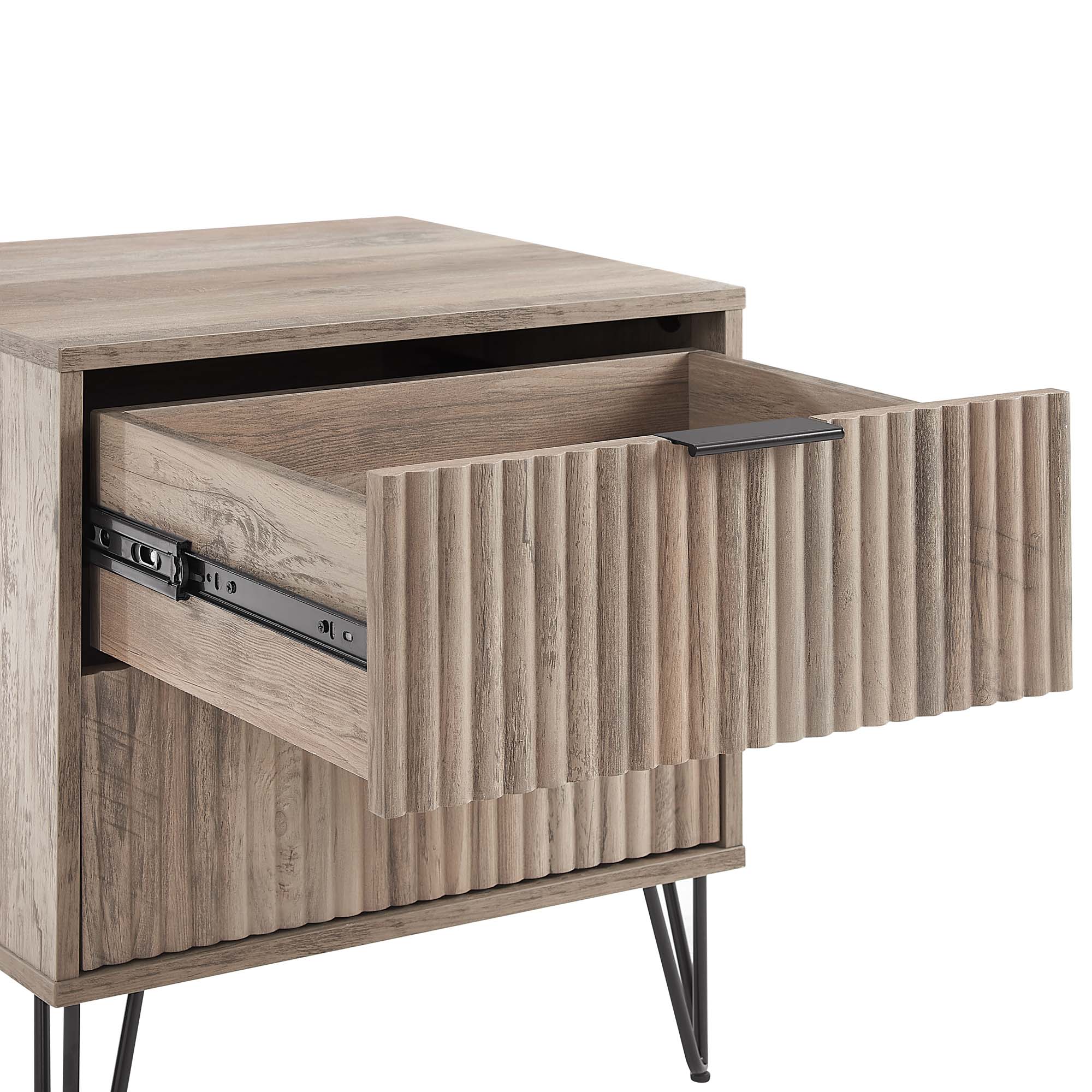 DUMBO 2.0 Nightstand in Rustic Grey - Image 5