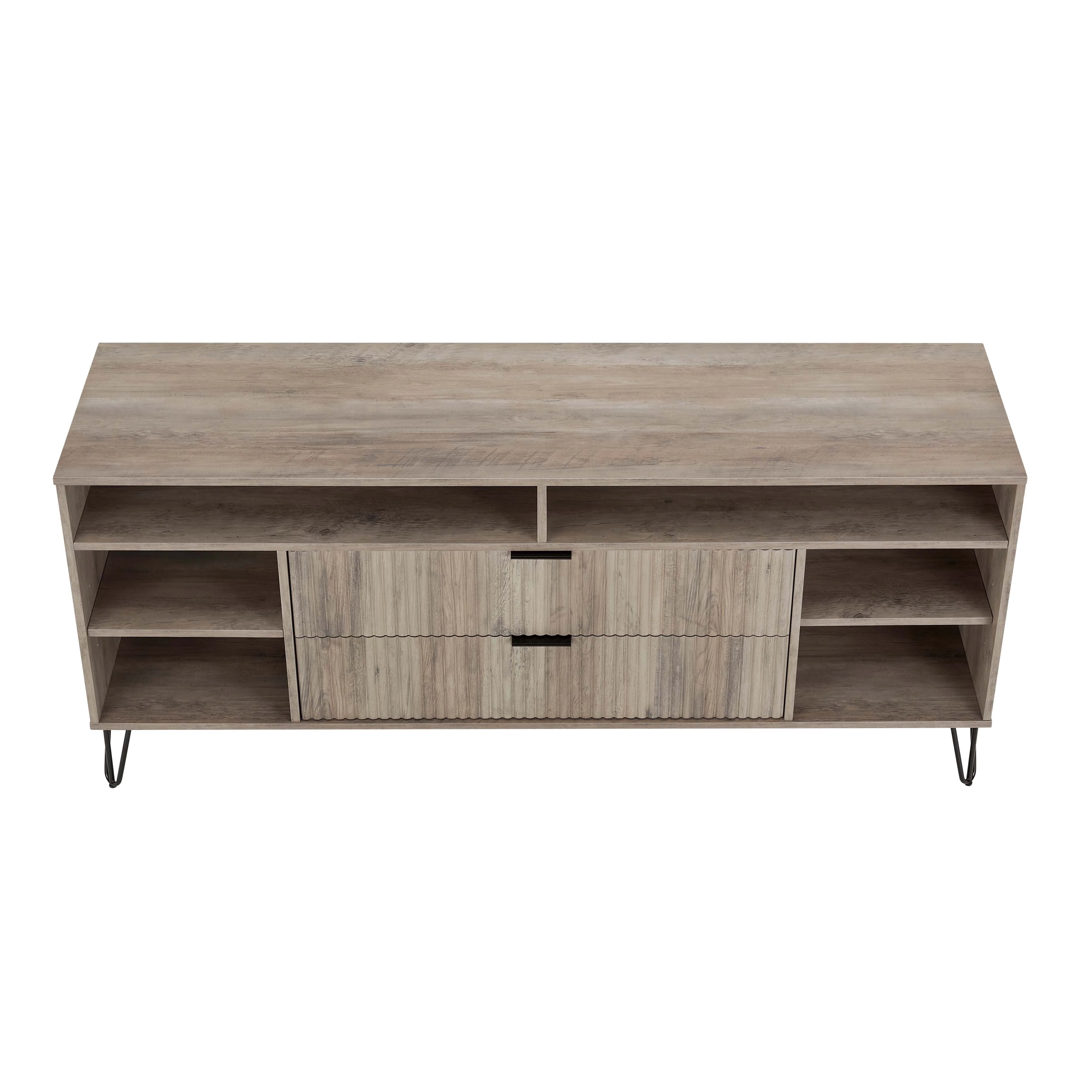 DUMBO 63" TV Stand in Rustic Grey - Image 11