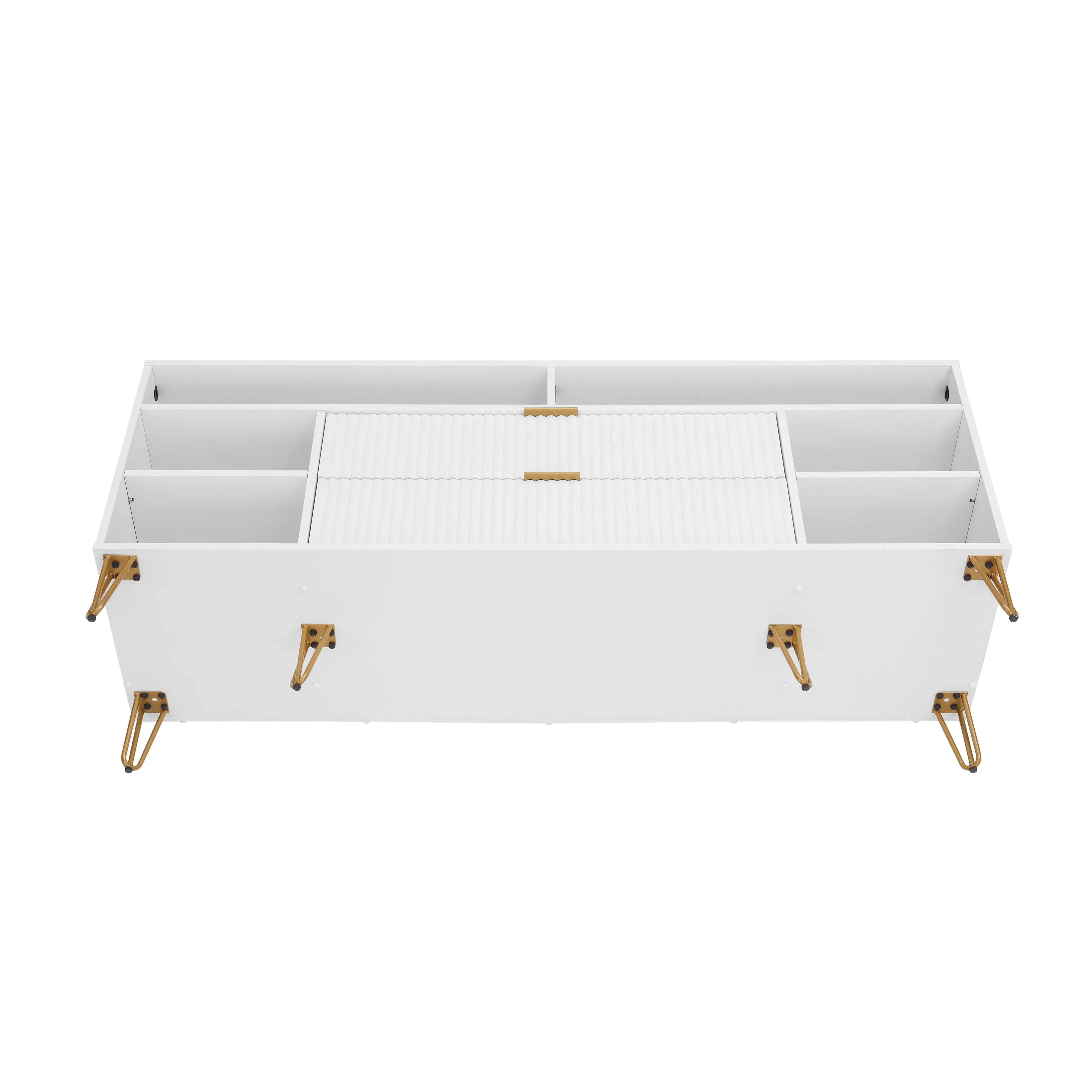 DUMBO 63" TV Stand in White - Image 12