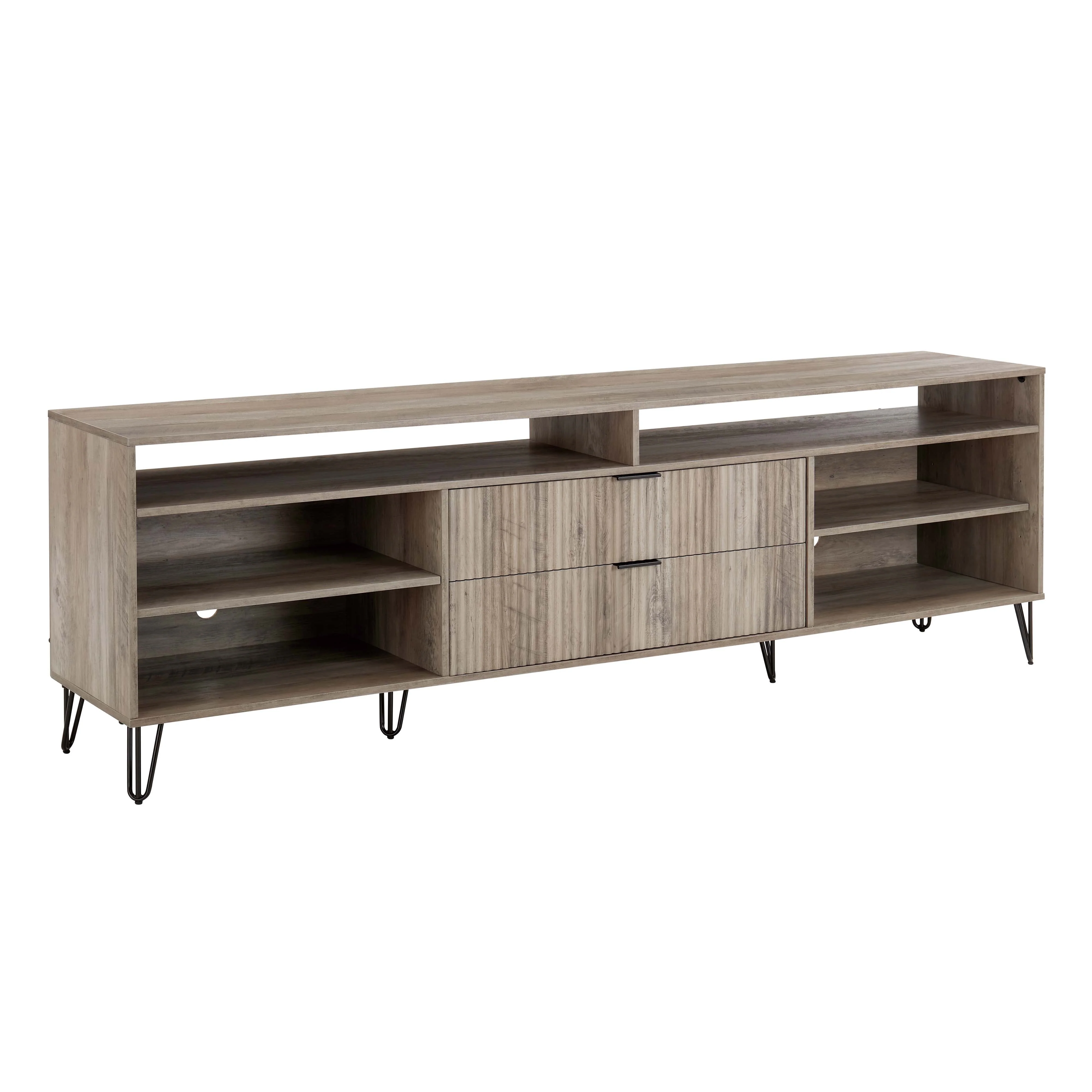 DUMBO 85" TV Stand in Golden Brown - Image 8