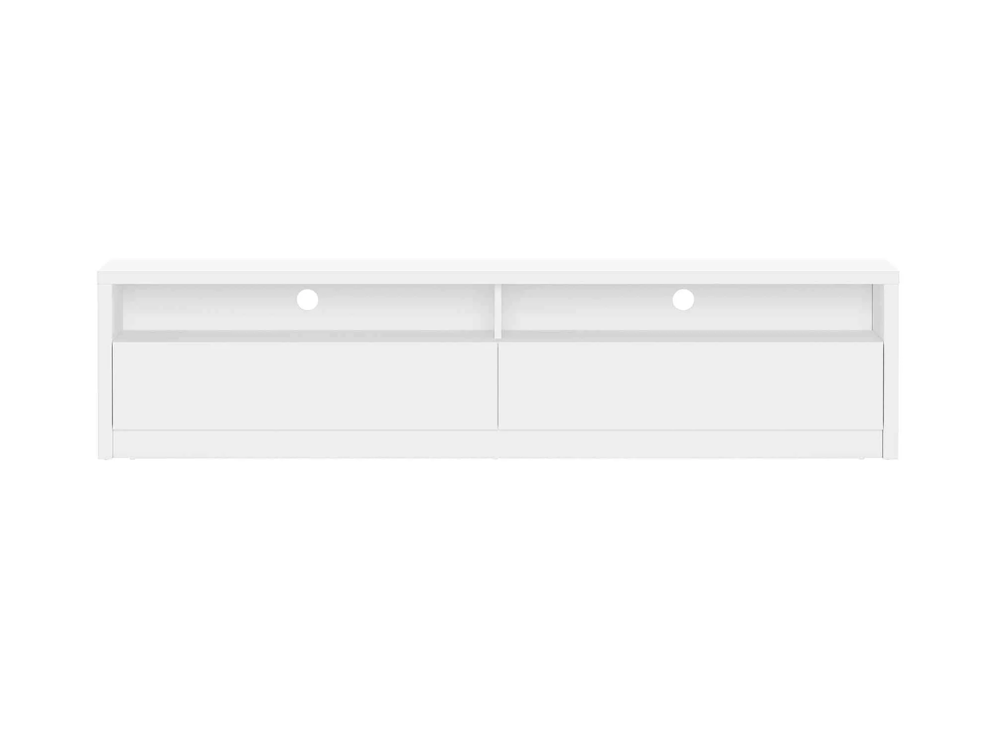 Duncan 70" TV Stand in White