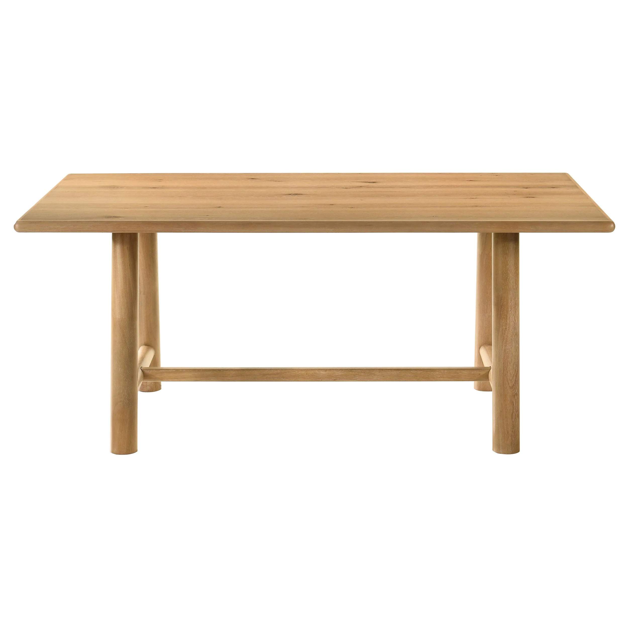 Duncan Washed Oak 7-piece Rectangular Wood Dining Table Set - Image 4