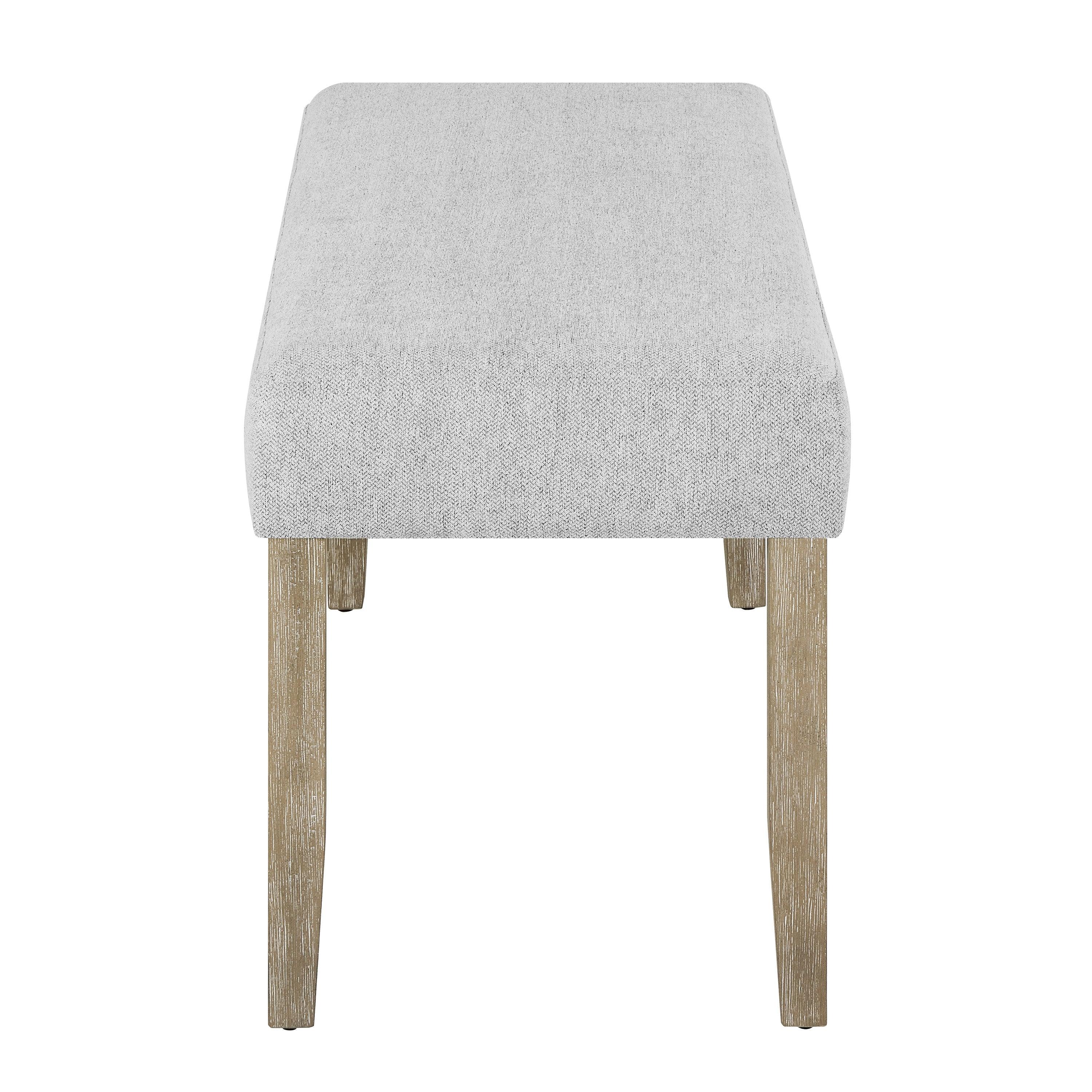 Dune Light Gray Genuine Marble Dining Set - Image 11