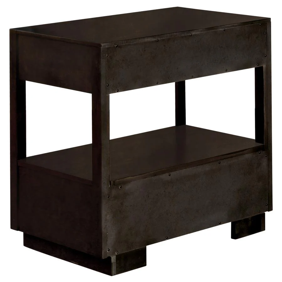 Durango Gray/Smoked Peppercorn 5-Piece Eastern King Bedroom Set - Image 6