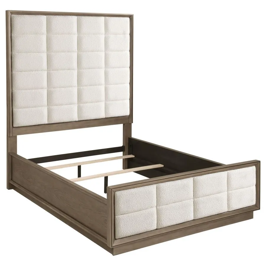 Durango Washed Oak 4-Piece Queen Bedroom Set - Image 3
